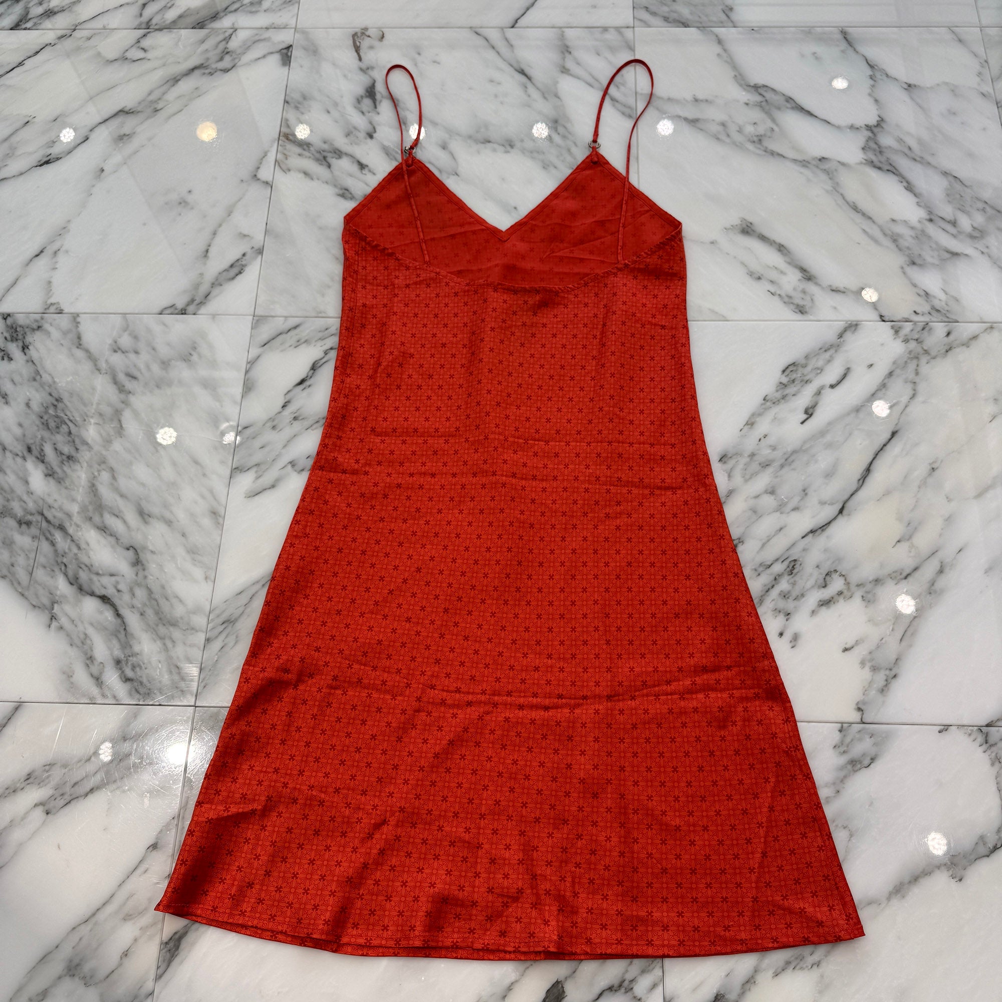 CHROME HEARTS Y NOT CH Plus Pattern Silk Camisole Top Size S クロムハーツ ワイノット CHプラス 総柄 シルク キャミソールトップ サイズS