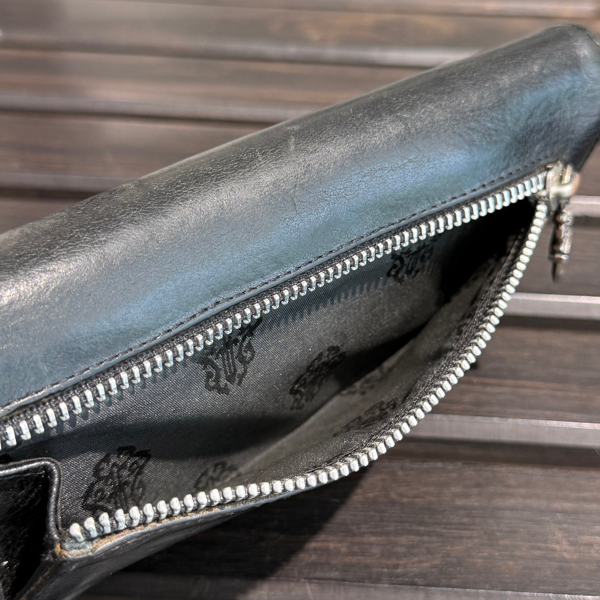 CHROME HEARTS Wave Cross Ball Wallet クロムハーツ ウェーブクロスボール ウォレット