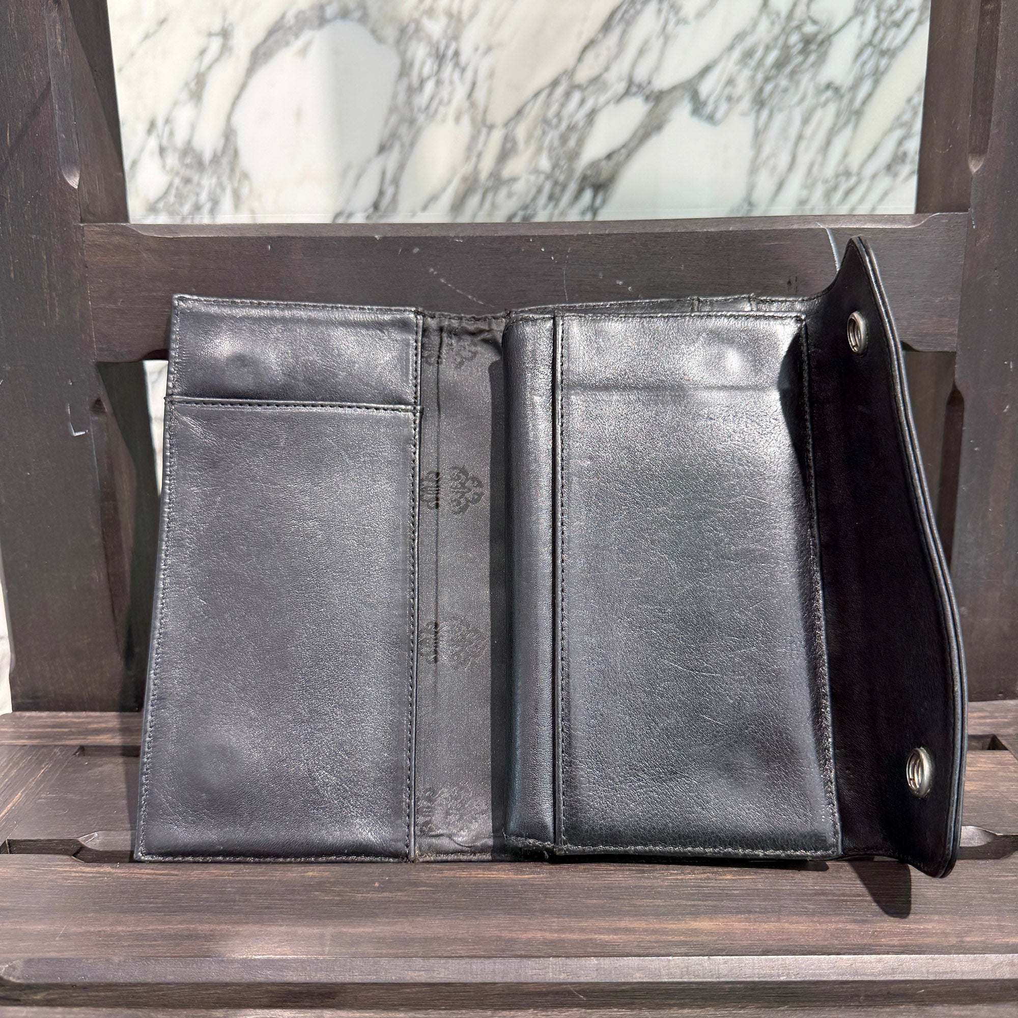 CHROME HEARTS Wave Cross Ball Wallet クロムハーツ ウェーブクロスボール ウォレット