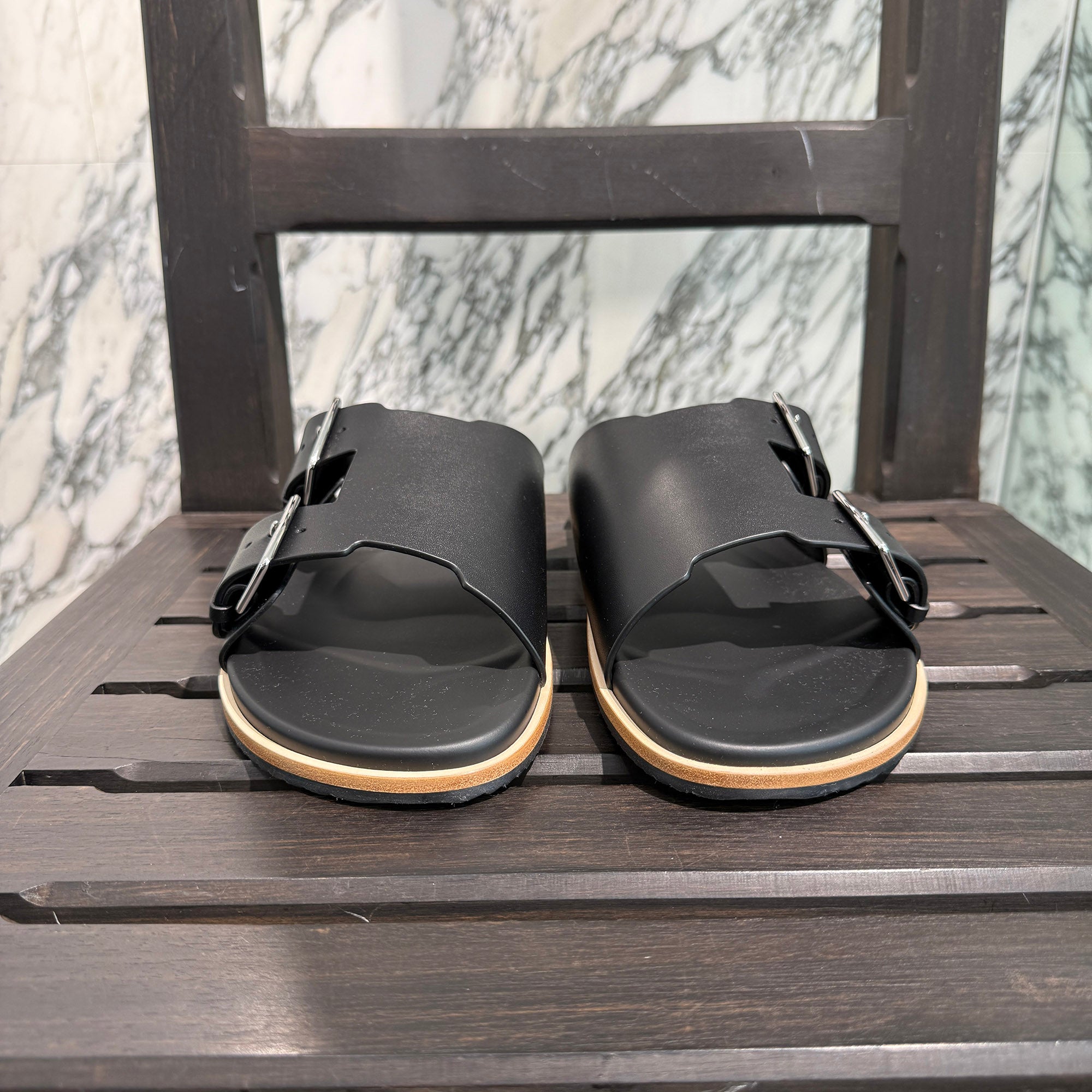 HERMES "NAXOS" Leather Sandal H262914ZH01390 Size 43(JP約28cm) エルメス "ナクソス" レザーサンダル サイズ43(JP約28cm)