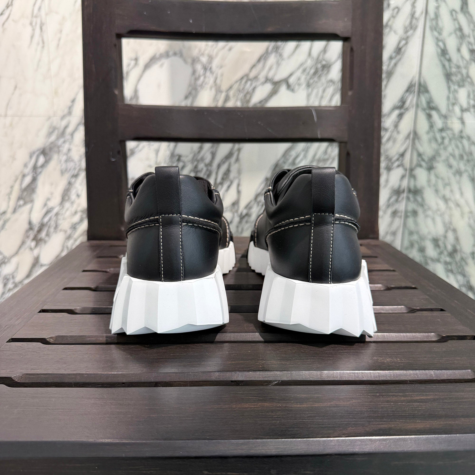 HERMES "NEXT" Leather Sneakers H262891ZH01390 Size 42.5(JP約27,5cm) エルメス "ネクスト" レザースニーカー サイズ42.5(JP約27,5cm)