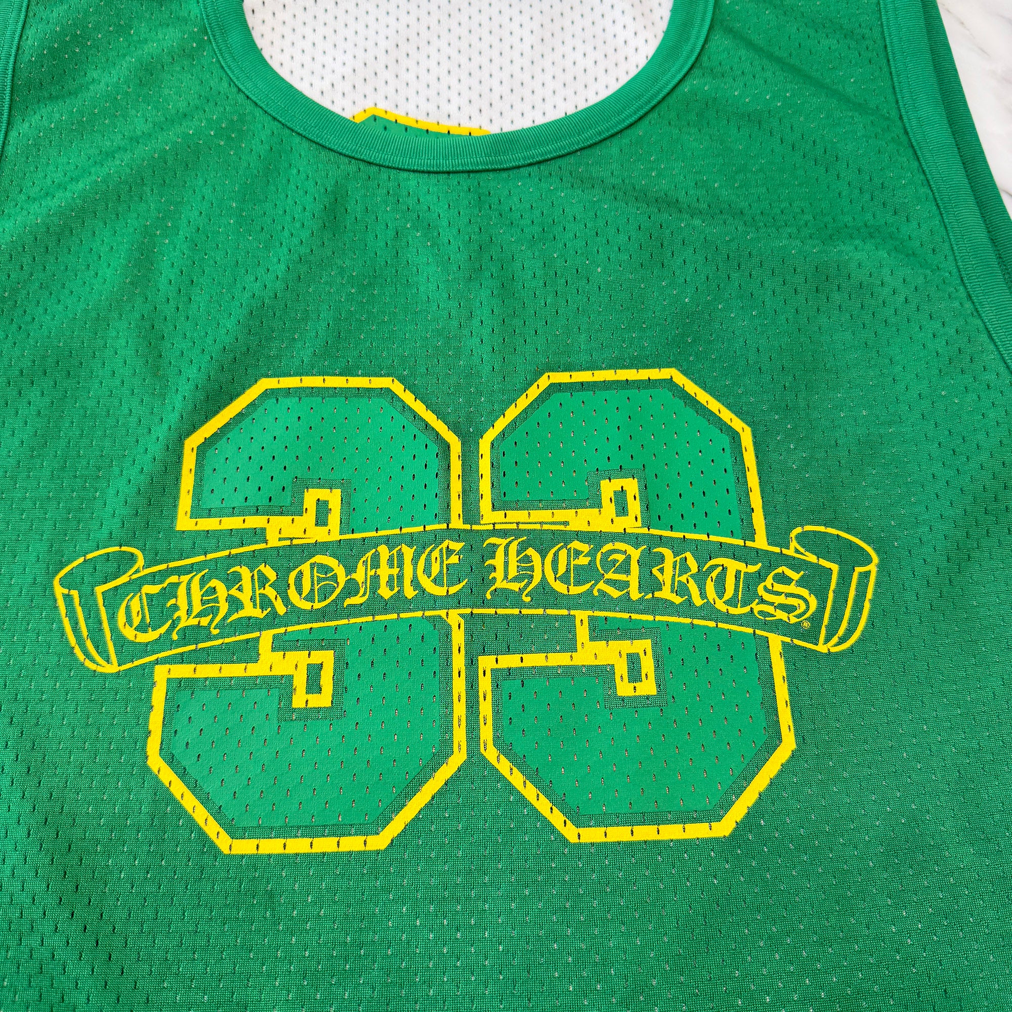 CHROME HEARTS Mesh Warm Up Jersey Size L クロムハーツ メッシュウォームアップジャージー サイズL