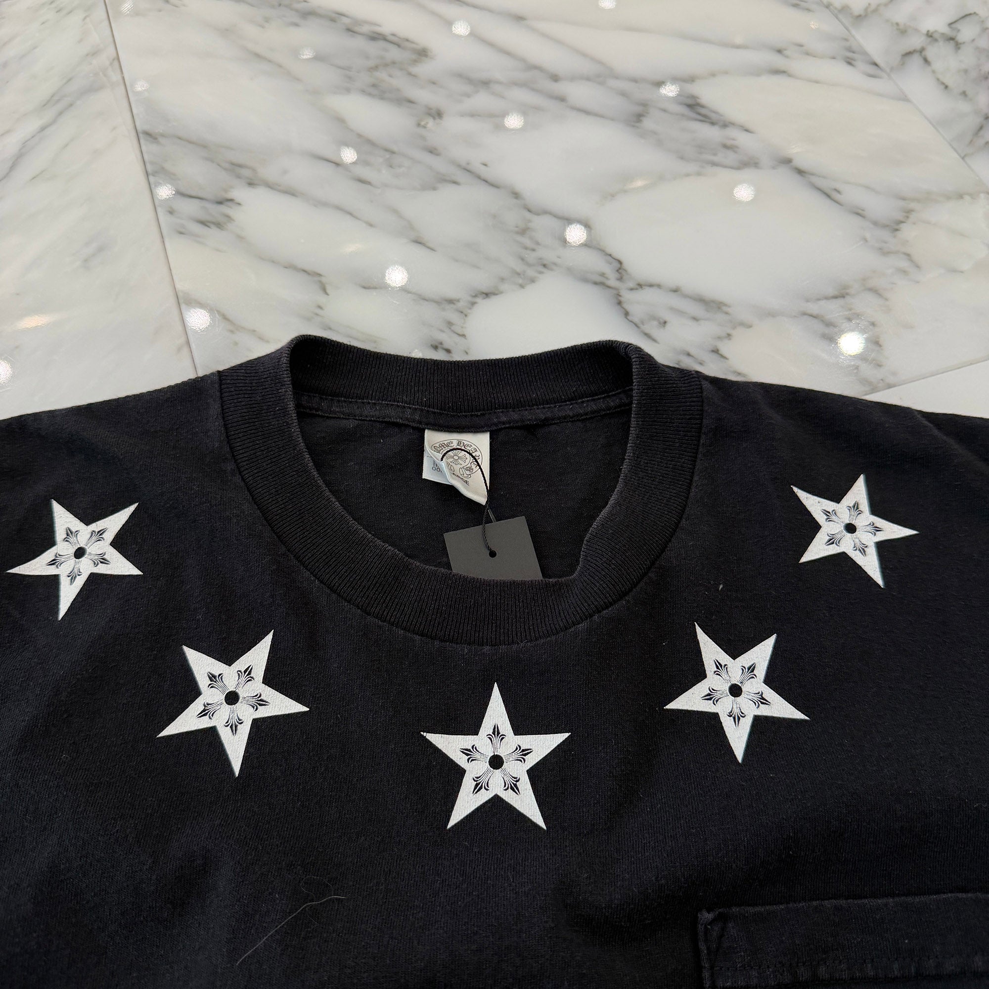 CHROME HEARTS Made In Hollywood CH Star Tee Size L クロムハーツ メイドインハリウッド CHスター Tシャツ サイズL