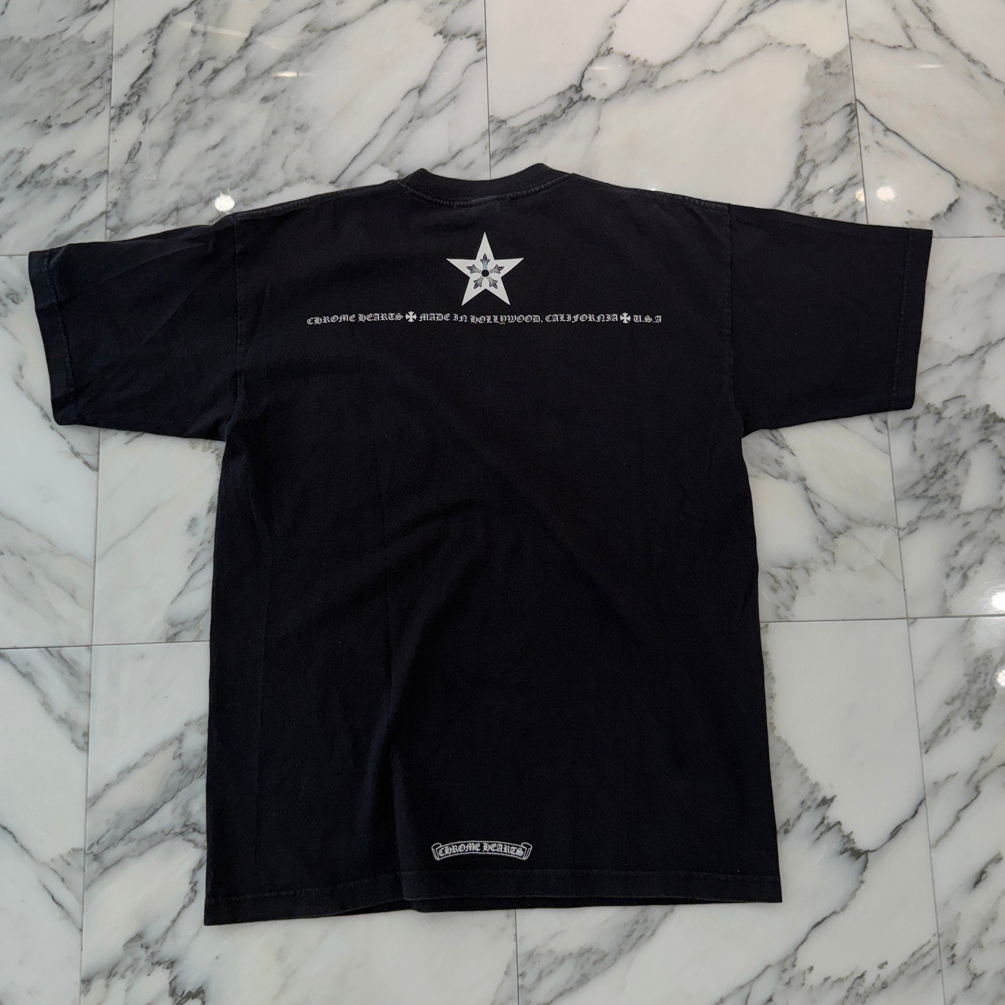 CHROME HEARTS Made In Hollywood CH Star Tee Size L クロムハーツ メイドインハリウッド CHスター Tシャツ サイズL