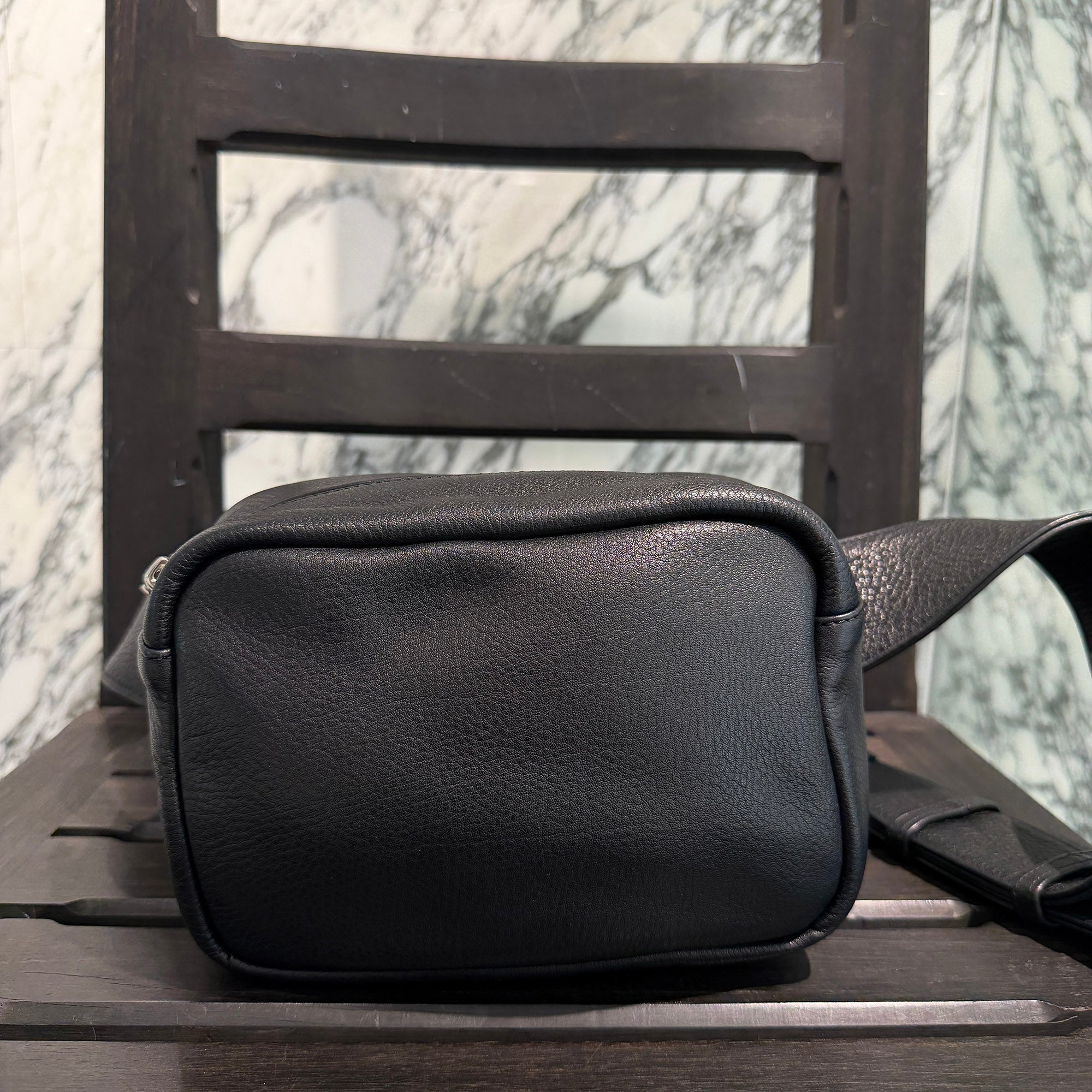 CHROME HEARTS Roller Buckle Square Shoulder Body Bag クロムハーツ ローラー バックル スクエア ショルダー ボディバッグ