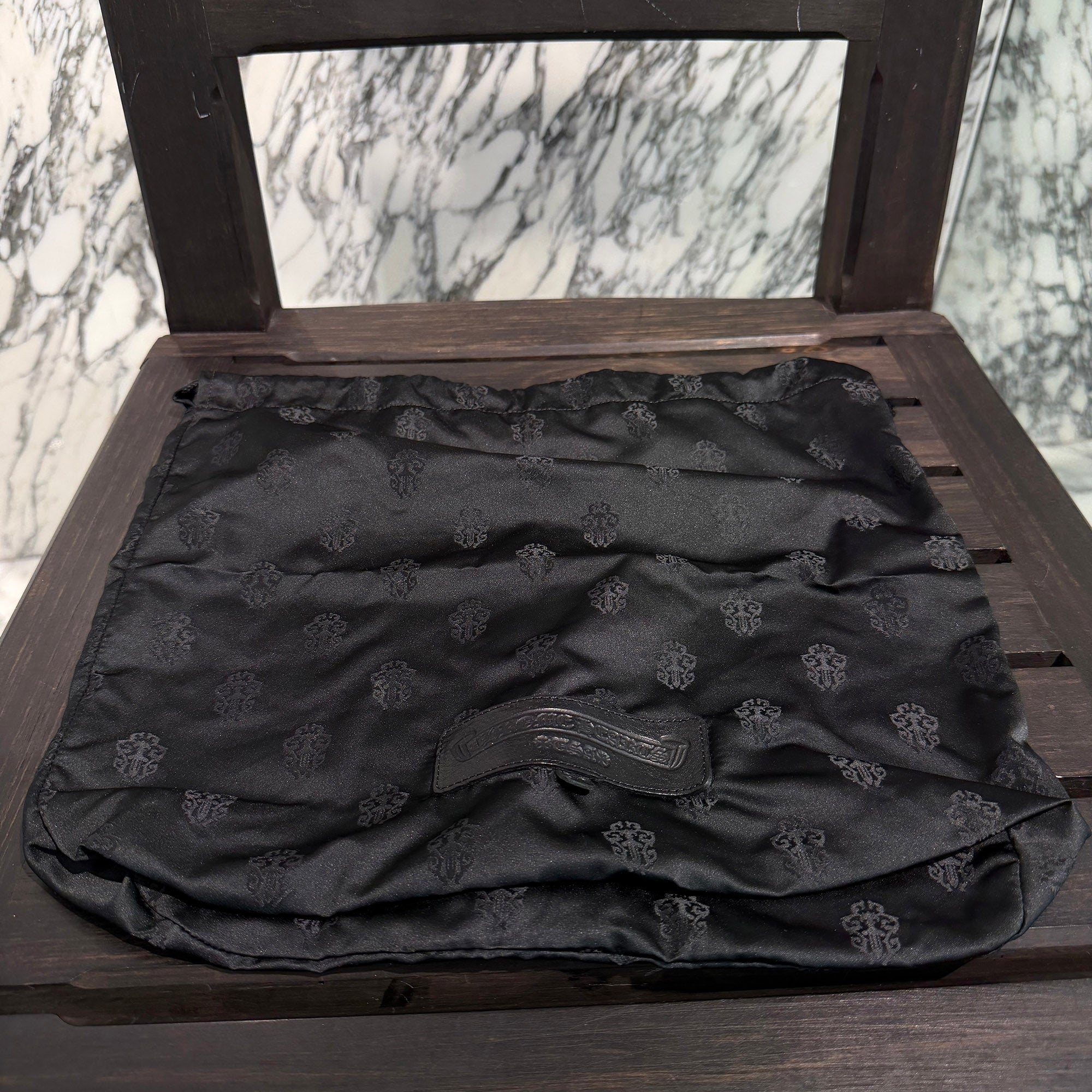 CHROME HEARTS Roller Buckle Square Shoulder Body Bag クロムハーツ ローラー バックル スクエア ショルダー ボディバッグ