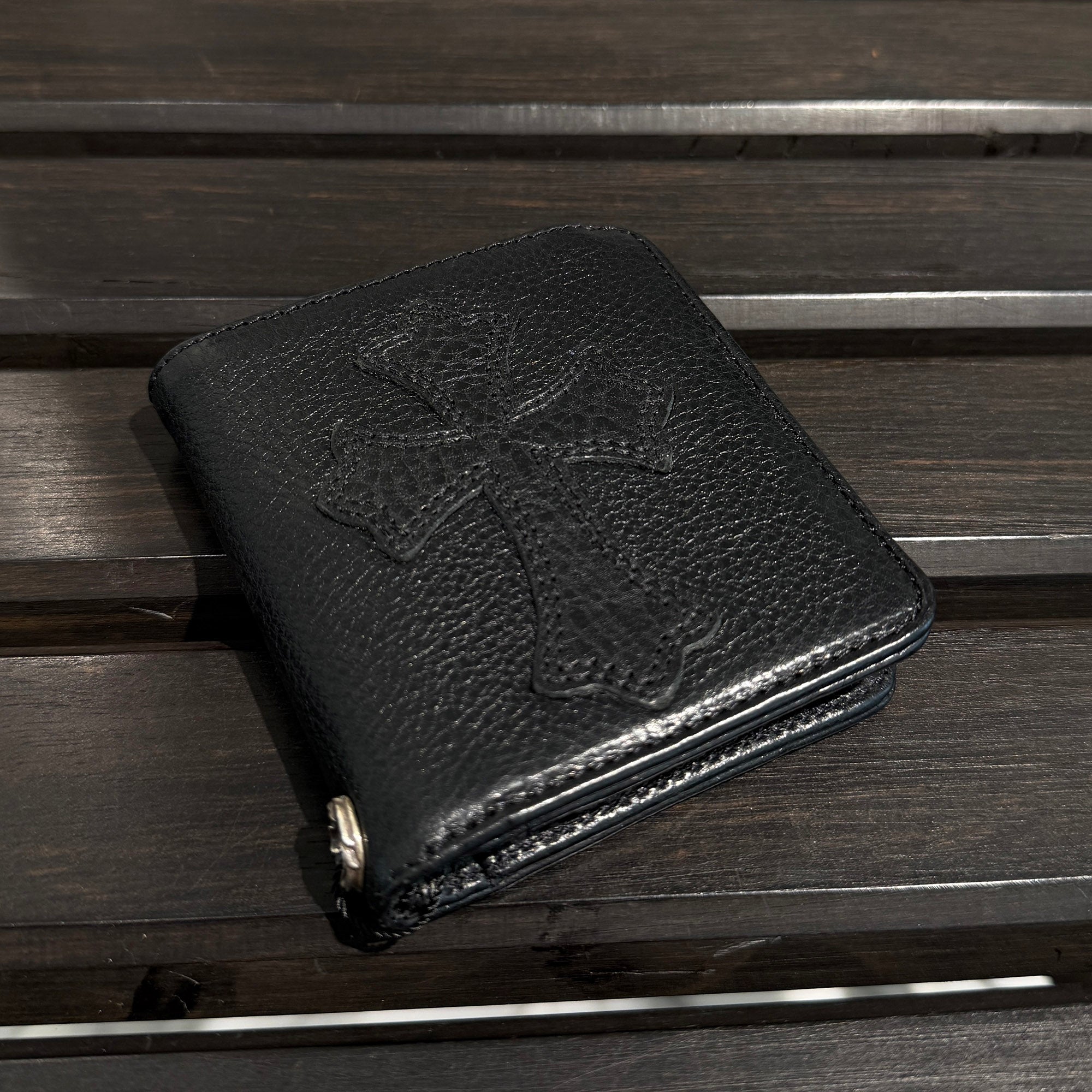 CHROME HEARTS 1 Cross Leather Patch DR DIGIACOMO Wallet クロムハーツ 1 クロスレザーパッチ ドクターディジャコモ ウォレット