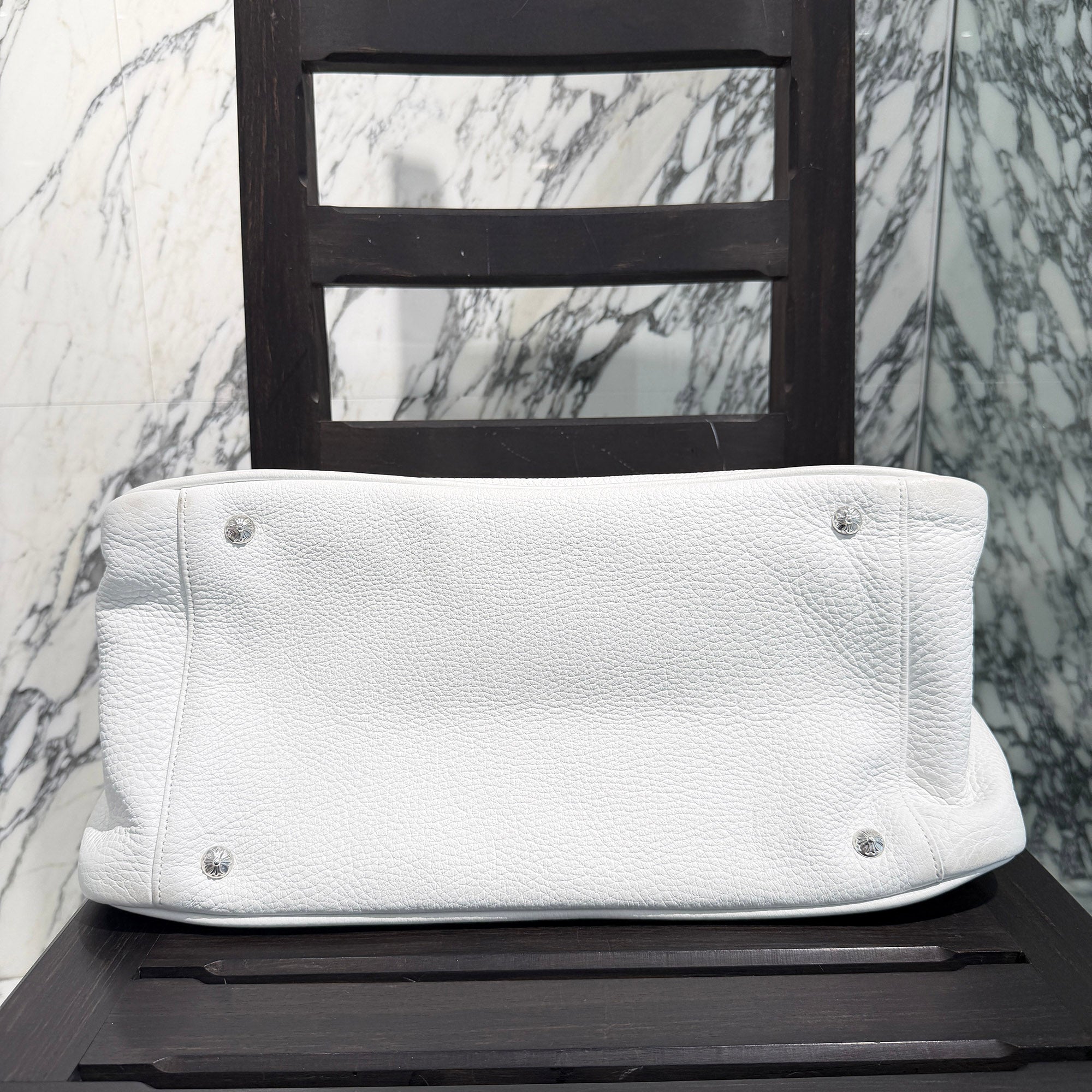CHROME HEARTS Medium GYM Cemetery Cross Patch Hand Bag クロムハーツ ミディアム ジム セメタリークロスパッチ ハンドバッグ