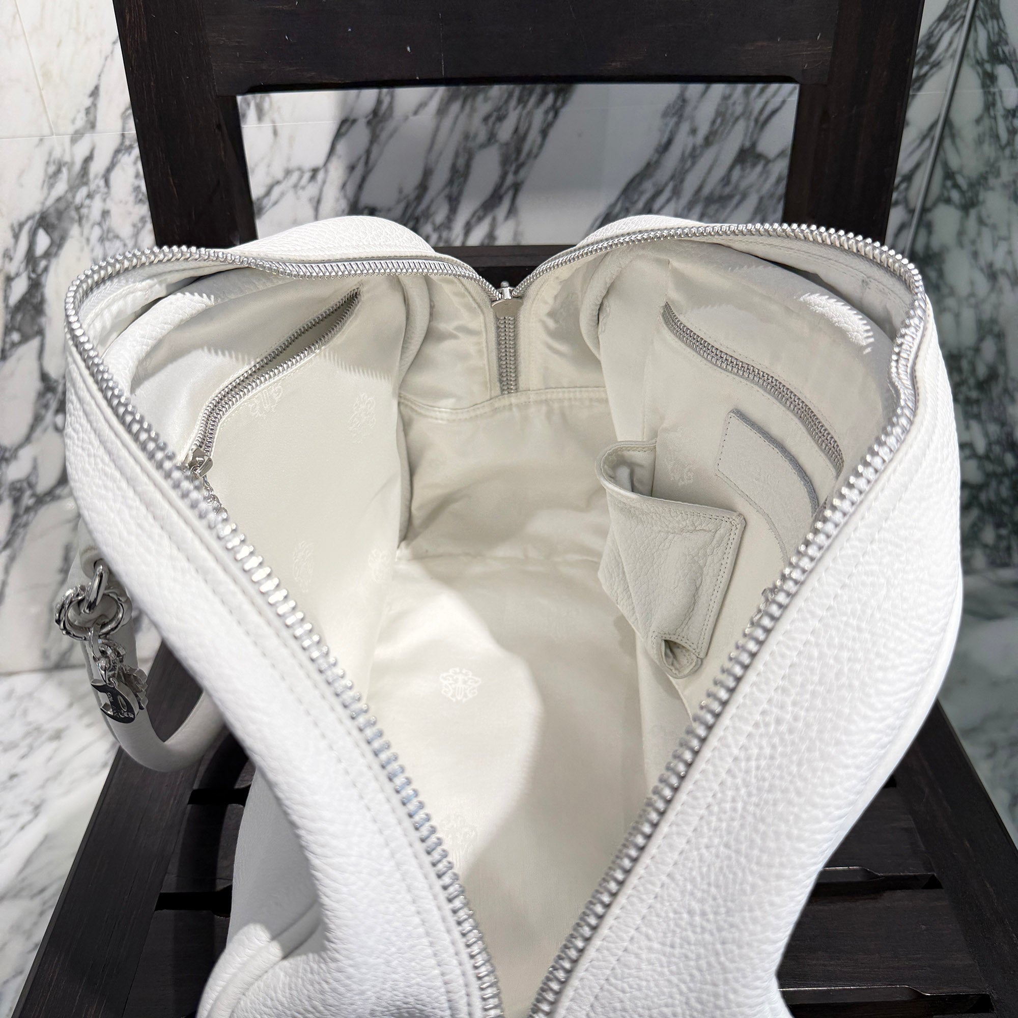 CHROME HEARTS Medium GYM Cemetery Cross Patch Hand Bag クロムハーツ ミディアム ジム セメタリークロスパッチ ハンドバッグ