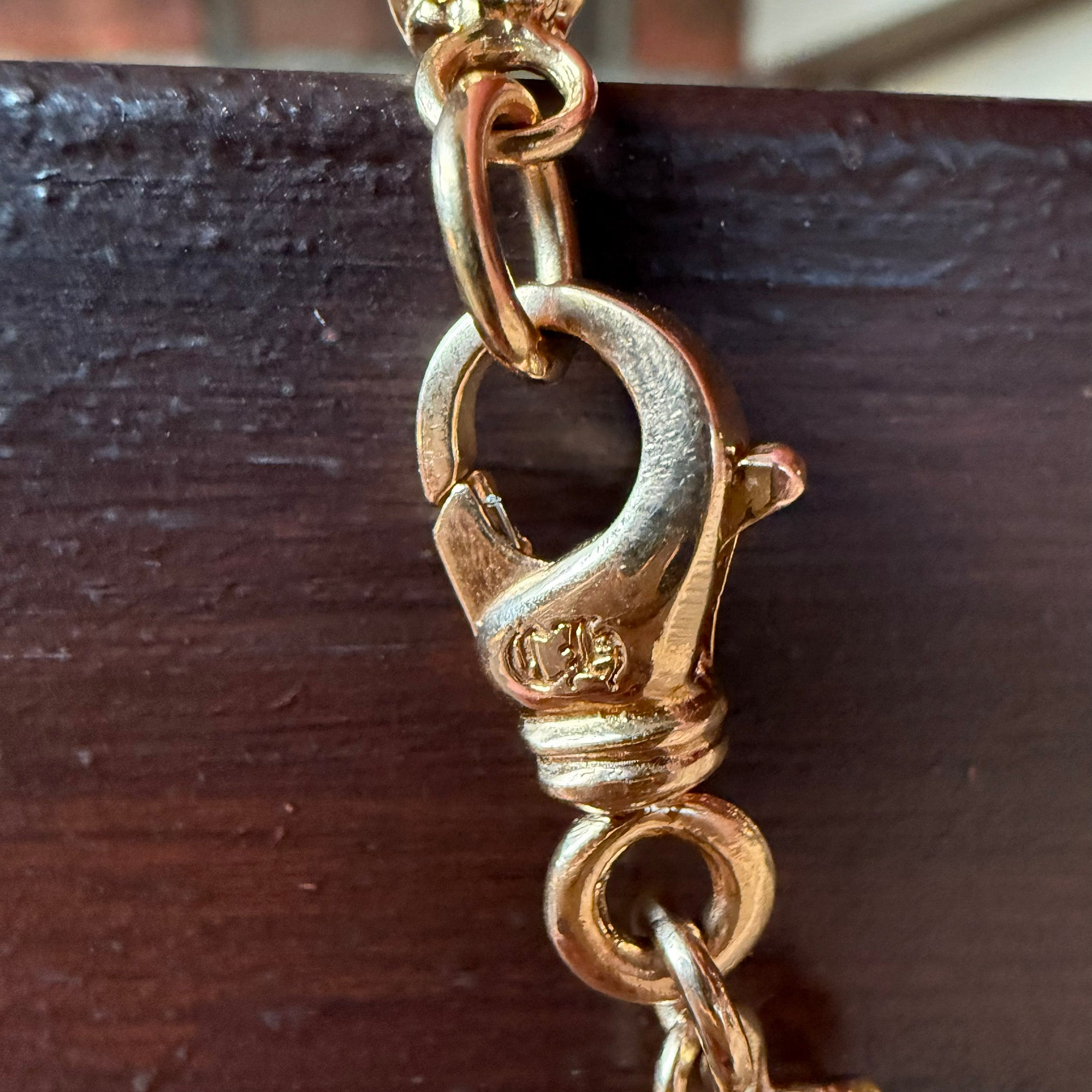 CHROME HEARTS 22K VINY HEART Link Bracelet 11LINK クロムハーツ 22K ヴィニーハート リンク ブレスレット 11リンク