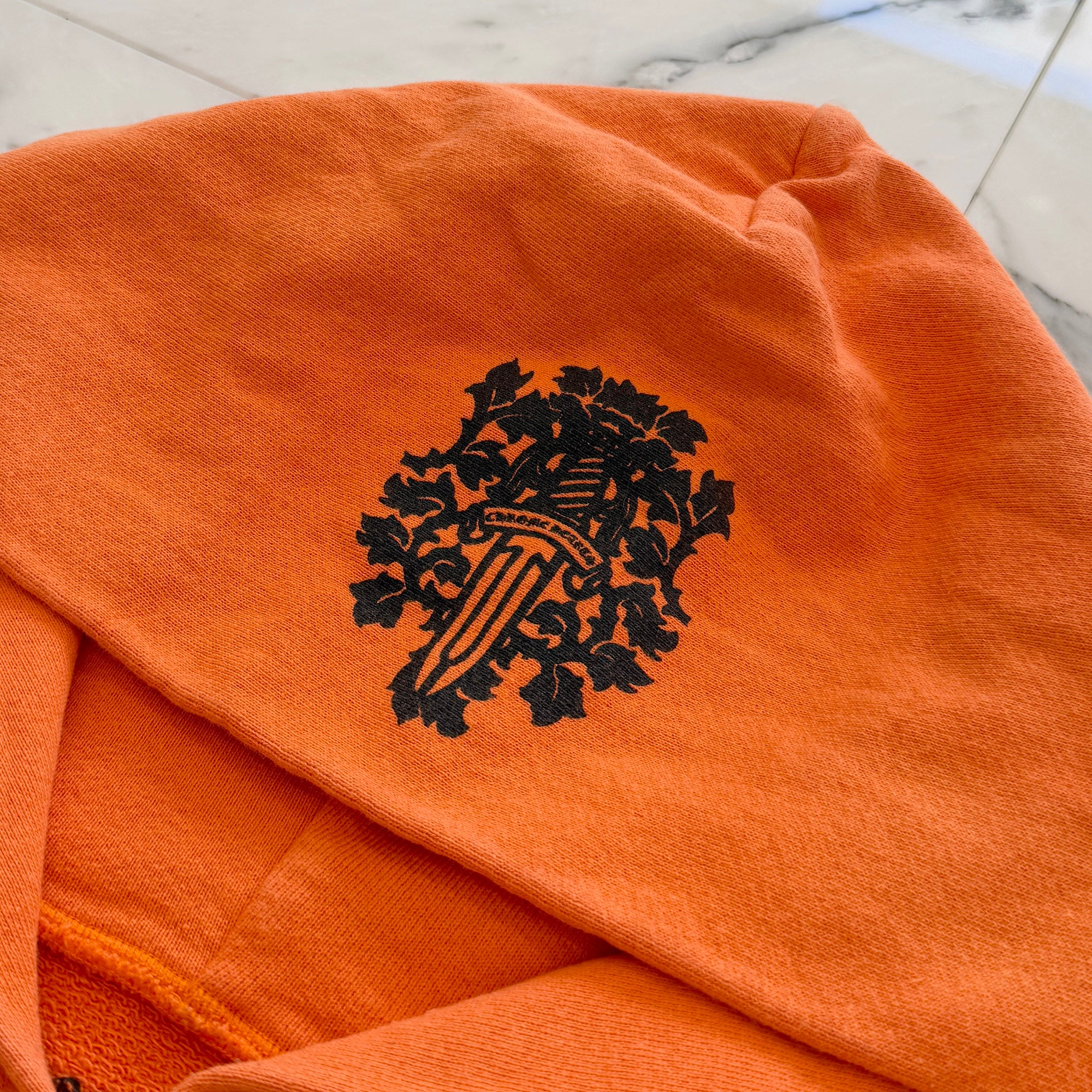 CHROME HEARTS USA Limited Vine Dagger Print Pullover Hoodie Size XL クロムハーツ USA限定 ヴァインダガー プリント プルオーバーフーディー サイズXL