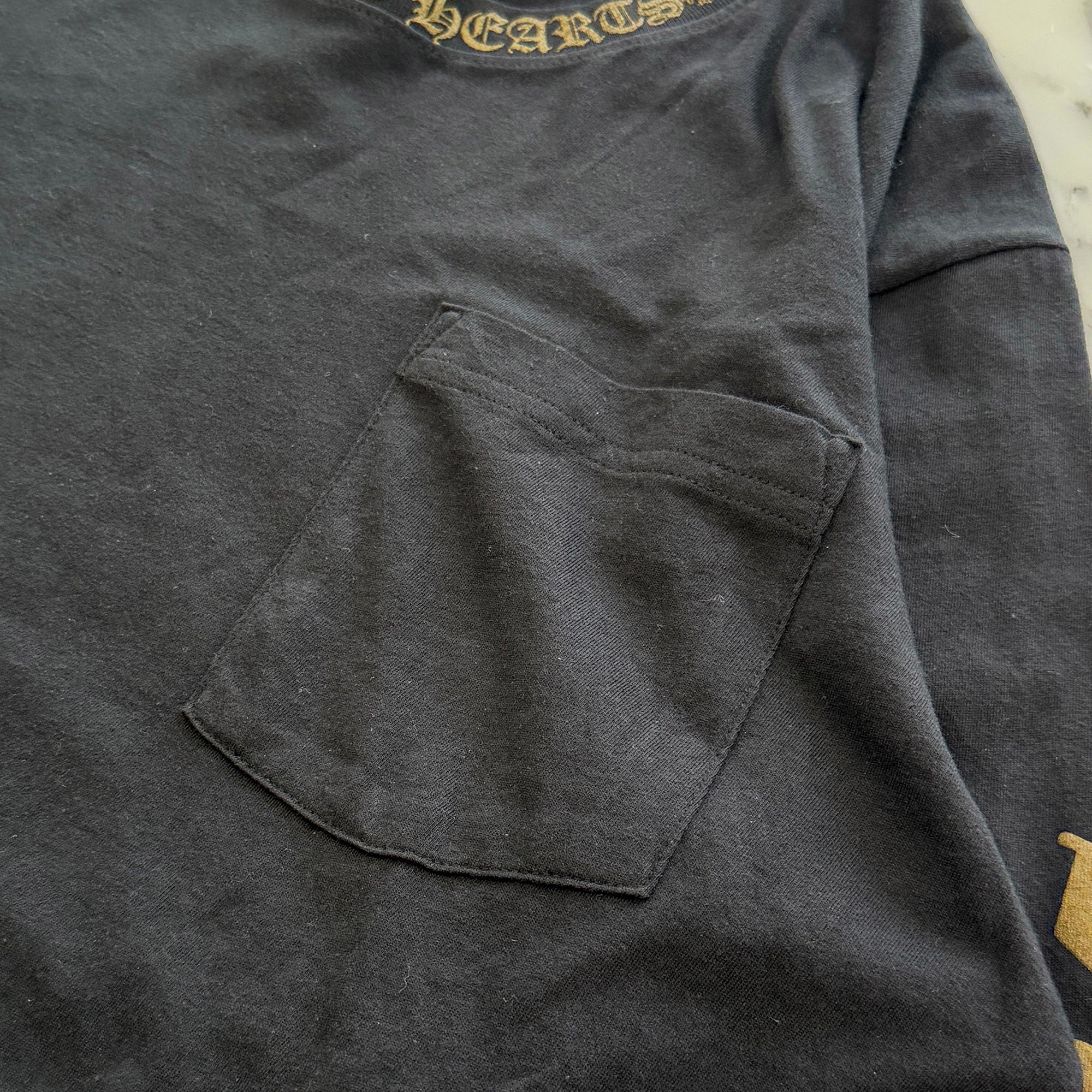 CHROME HEARTS 2026SS Neck Logo Long Sleeve Tee Size M クロムハーツ ネックロゴ ロングスリーブTシャツ サイズM
