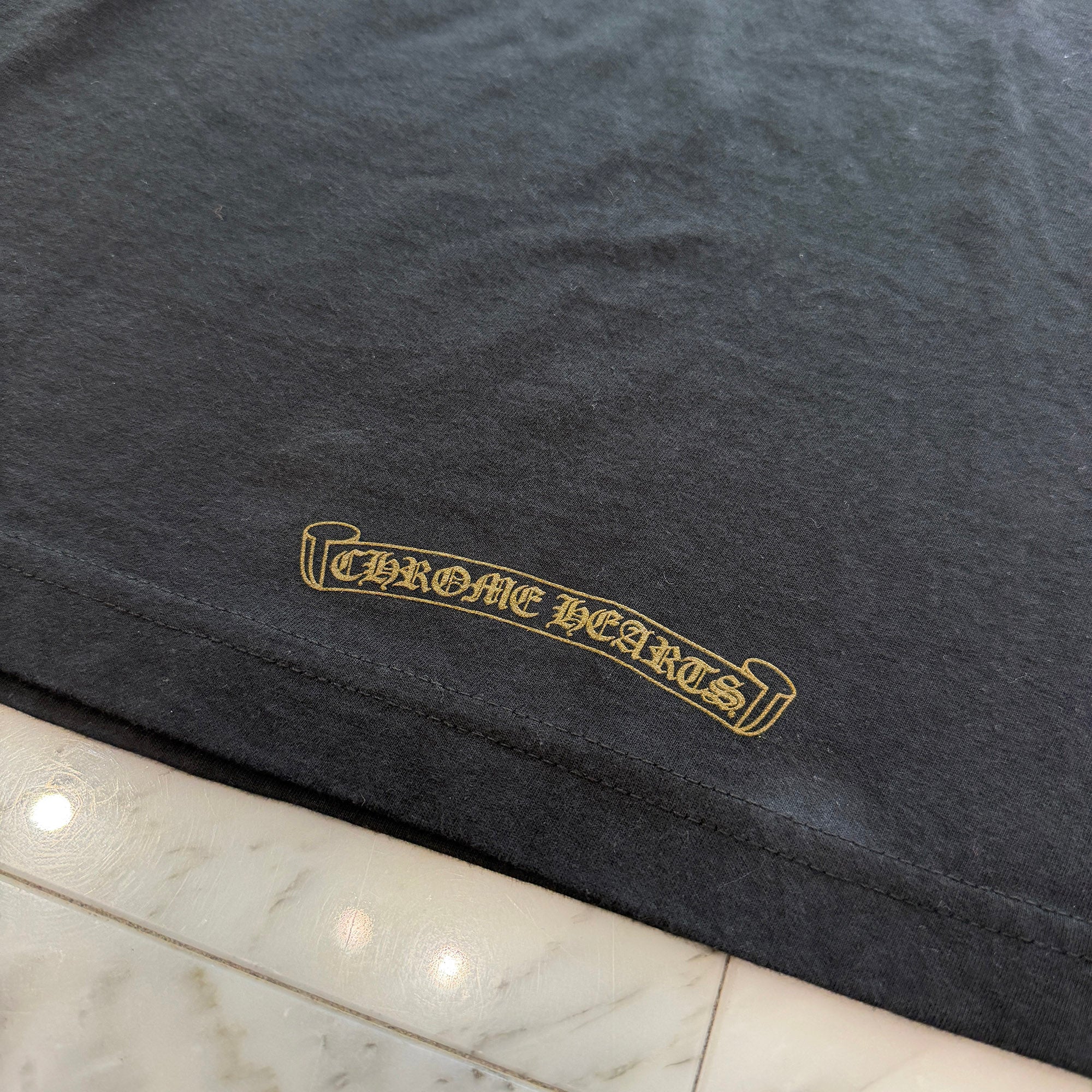 CHROME HEARTS 2026SS Neck Logo Long Sleeve Tee Size M クロムハーツ ネックロゴ ロングスリーブTシャツ サイズM