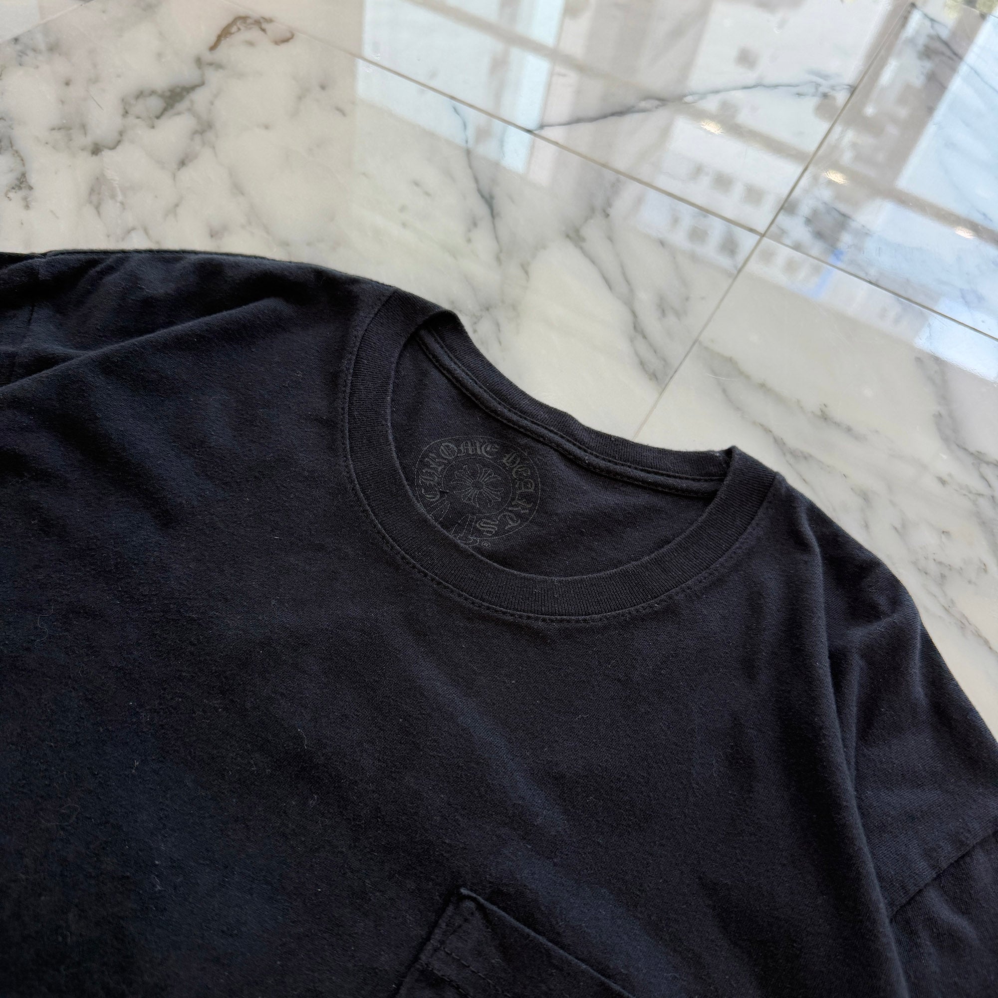 CHROME HEARTS Hollywood Limited Red CH Plus Horseshoe Tee Size L クロムハーツ ハリウッド限定 レッド CHプラス ホースシュー Tシャツ サイズL