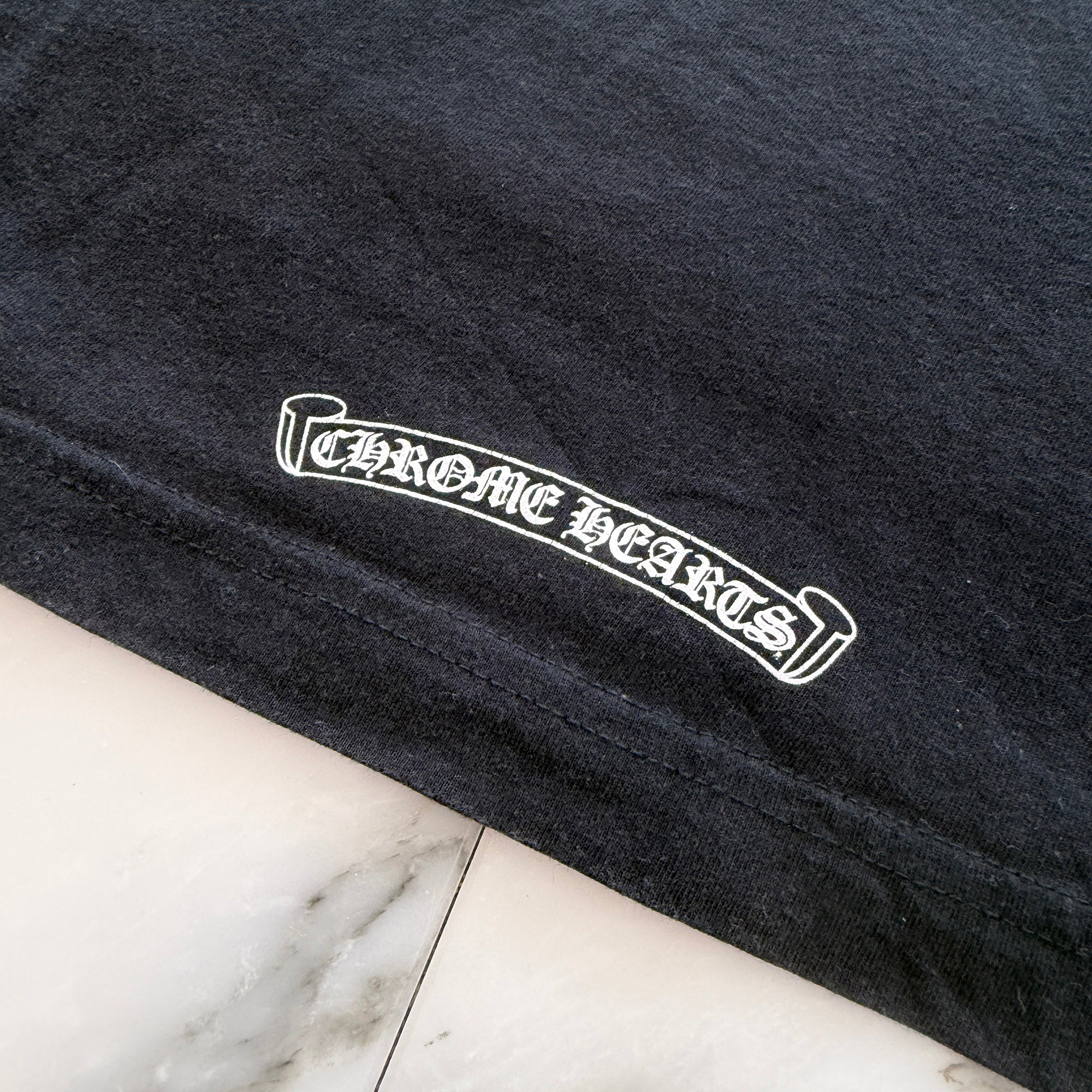 CHROME HEARTS Hollywood Limited Red CH Plus Horseshoe Tee Size L クロムハーツ ハリウッド限定 レッド CHプラス ホースシュー Tシャツ サイズL