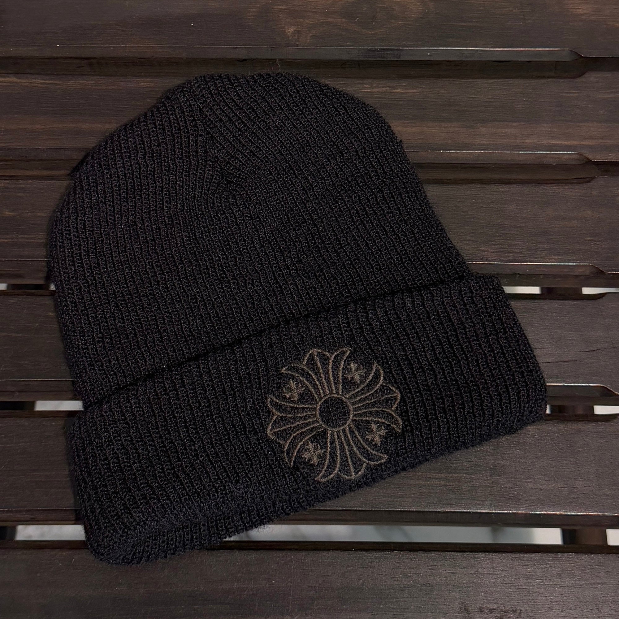 CHROME HEARTS CH Plus WOOL WATCH CAP Size ONE SIZE (23cm) クロムハーツ CHプラス ウール ウォッチキャップ ビーニー サイズONE SIZE (23cm)
