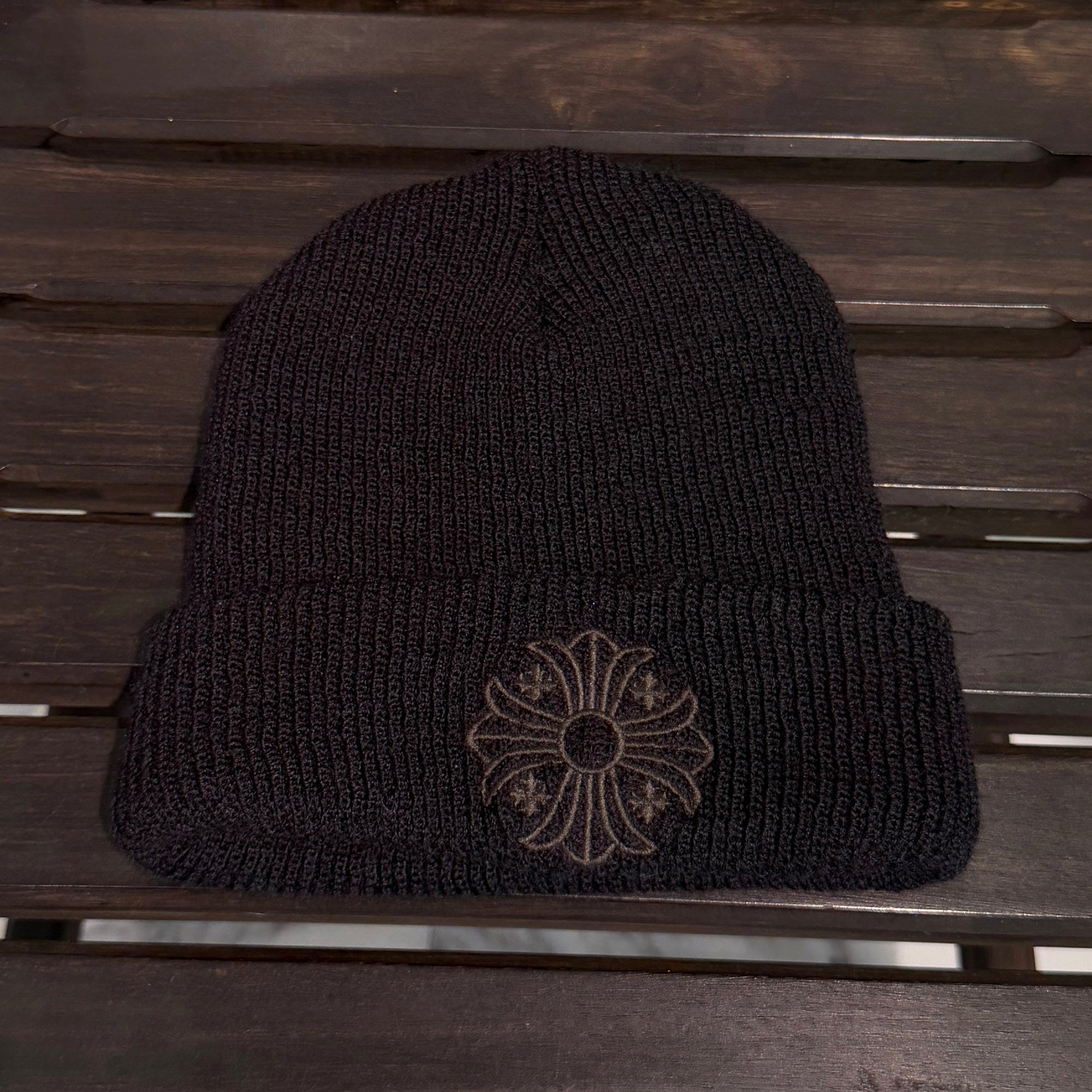 CHROME HEARTS CH Plus WOOL WATCH CAP Size ONE SIZE (23cm) クロムハーツ CHプラス ウール ウォッチキャップ ビーニー サイズONE SIZE (23cm)