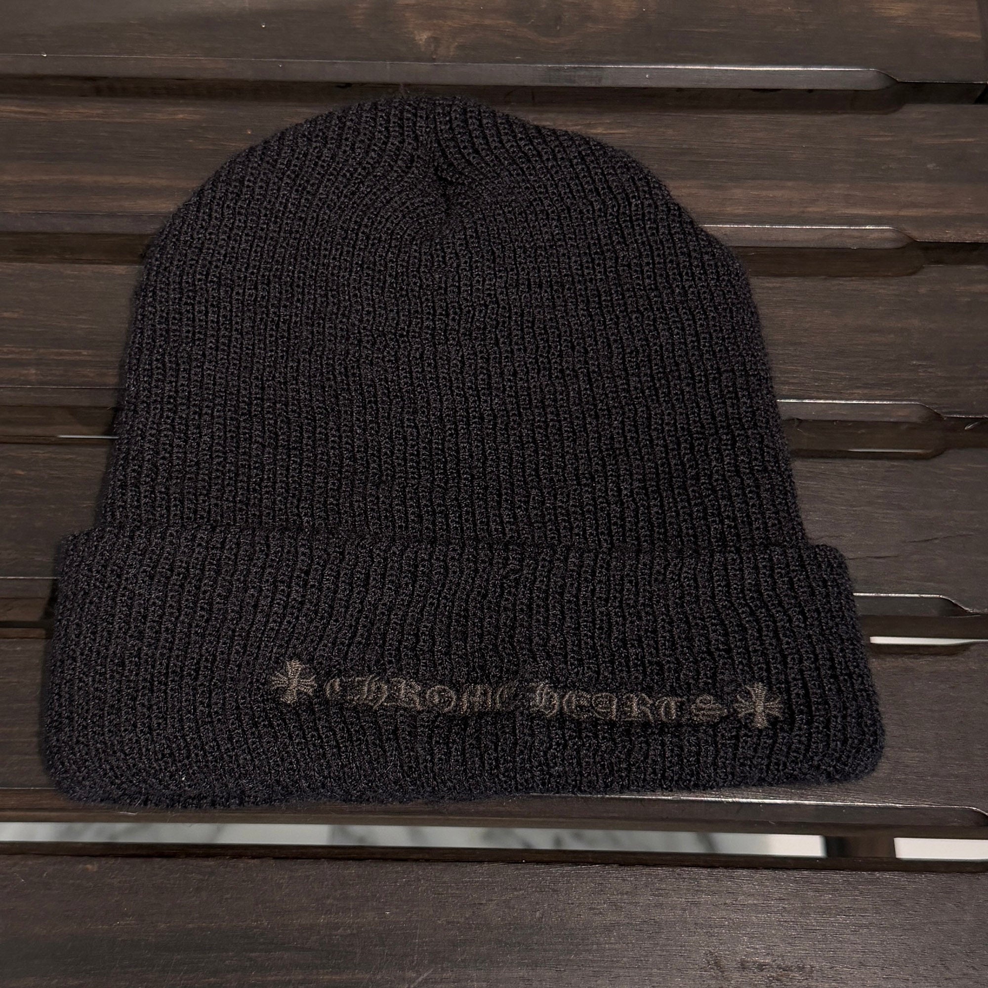CHROME HEARTS CH Plus WOOL WATCH CAP Size ONE SIZE (23cm) クロムハーツ CHプラス ウール ウォッチキャップ ビーニー サイズONE SIZE (23cm)