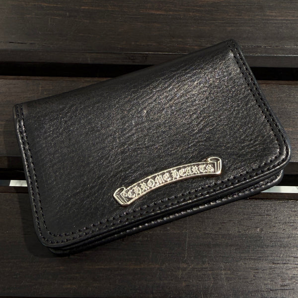 CHROME HEARTS Grommet Leather Card Case クロムハーツ グロメット レザーカードケース