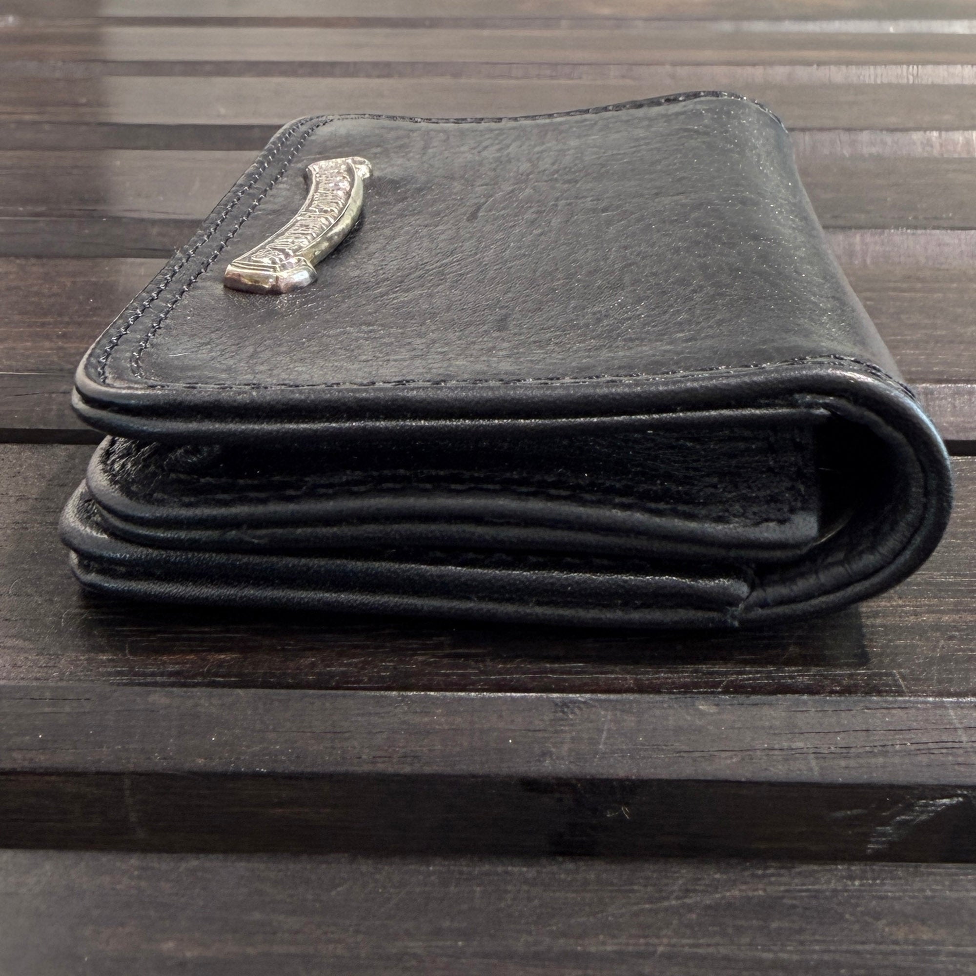 CHROME HEARTS Grommet Leather Card Case クロムハーツ グロメット レザーカードケース