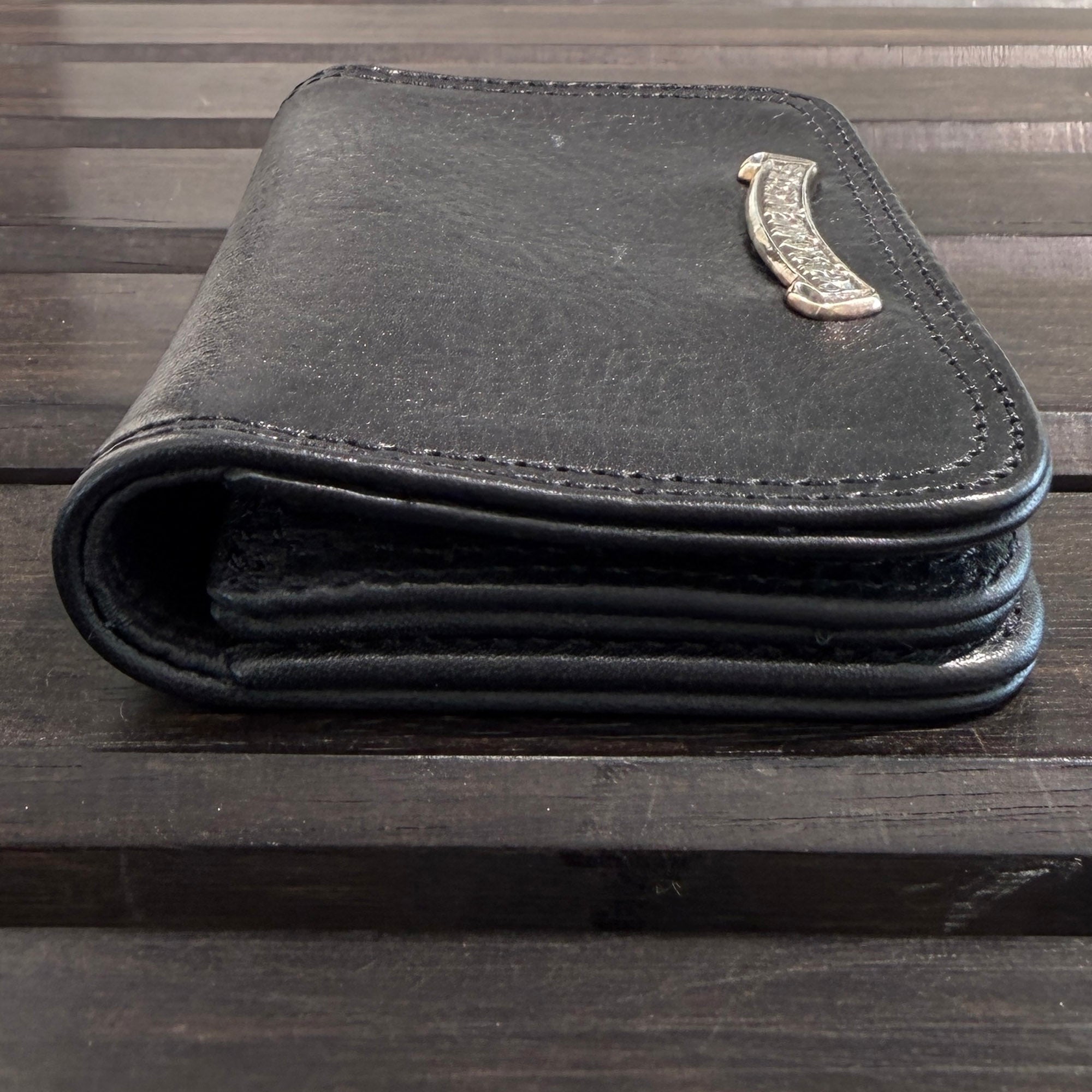 CHROME HEARTS Grommet Leather Card Case クロムハーツ グロメット レザーカードケース