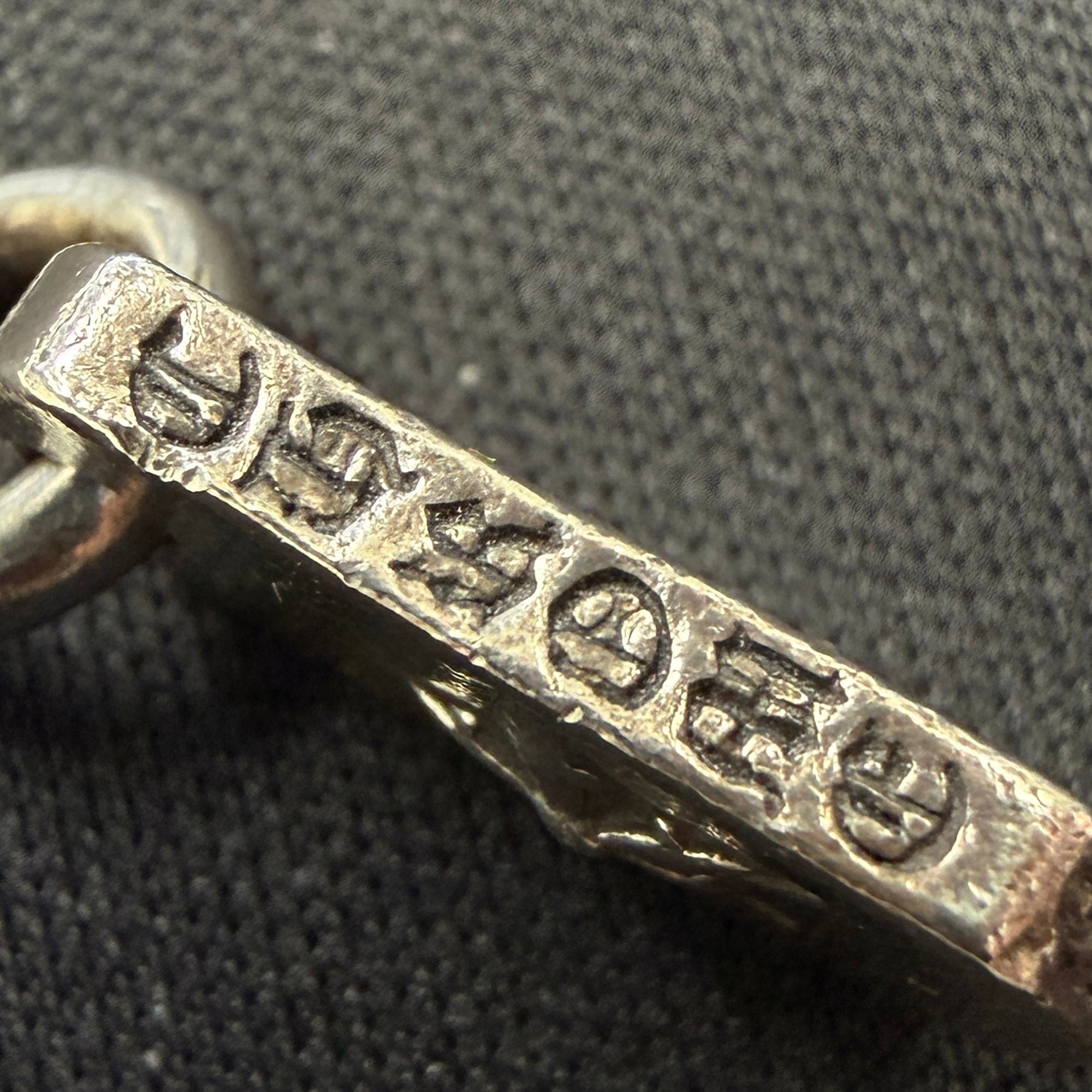 CHROME HEARTS TINY STAR Dock Tag Pendant Charm クロムハーツ タイニー スター ドッグタグ ペンダントチャーム