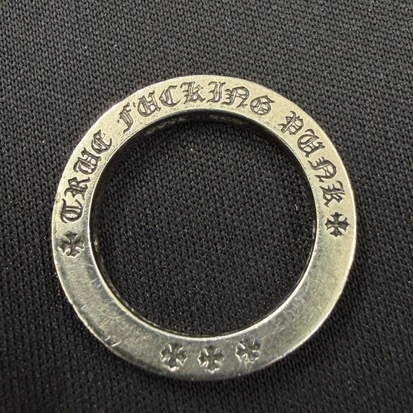 CHROME HEARTS True Fucking Punk Ring Size 8号 クロムハーツ トゥルー ファッキンパンク リング サイズ8号