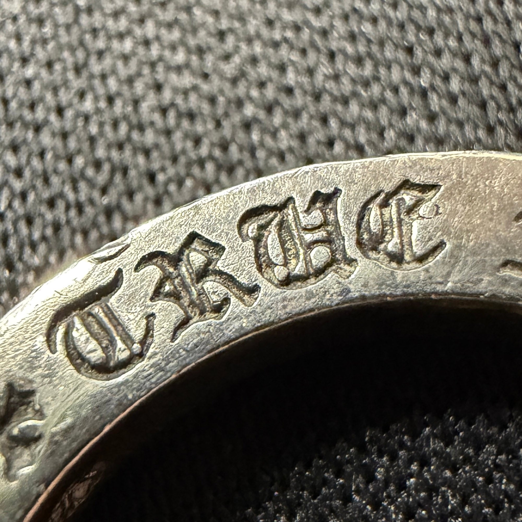 CHROME HEARTS True Fucking Punk Ring Size 8号 クロムハーツ トゥルー ファッキンパンク リング サイズ8号