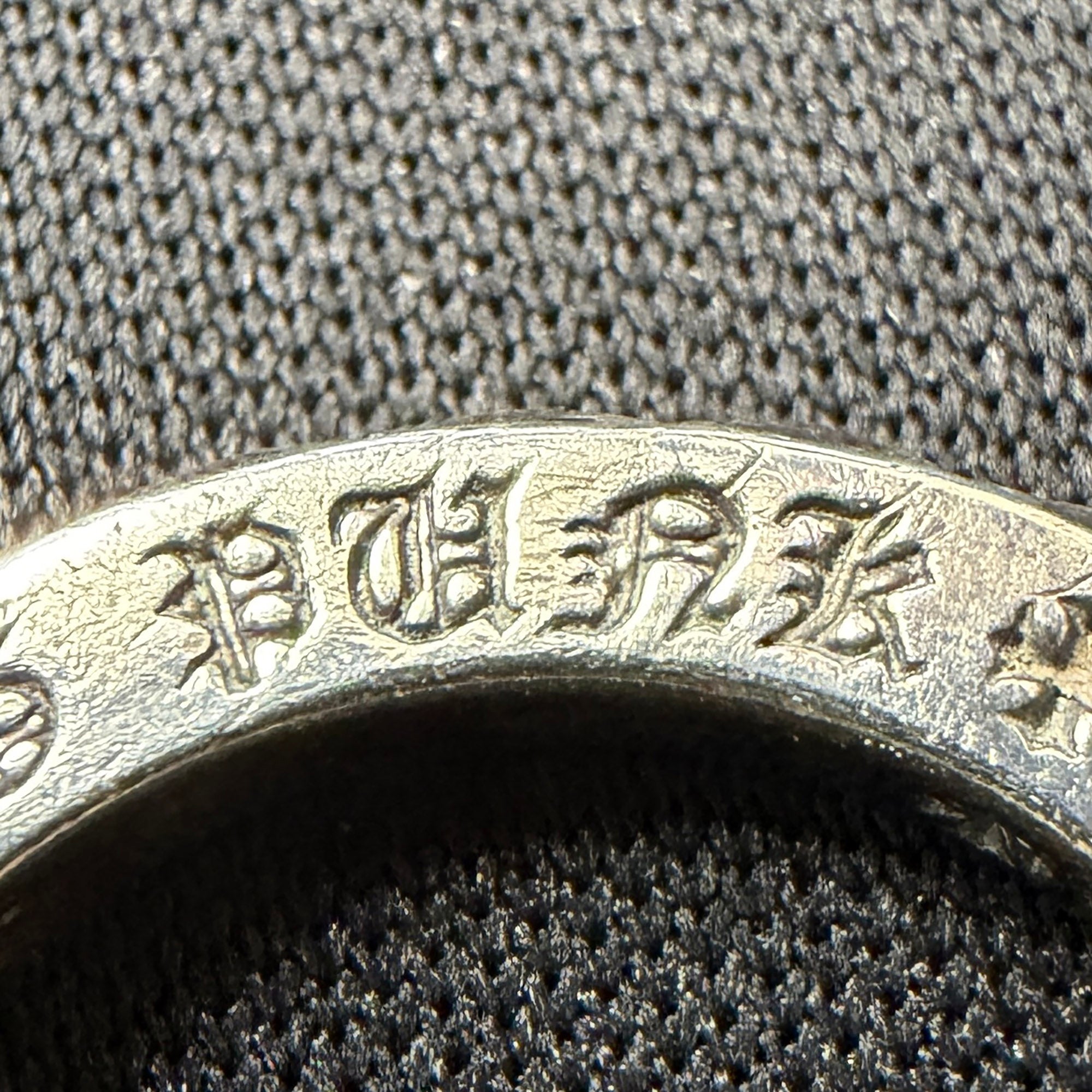 CHROME HEARTS True Fucking Big Punk Ring Size 7号 クロムハーツ トゥルー ファッキン ビッグパンク リング サイズ7号