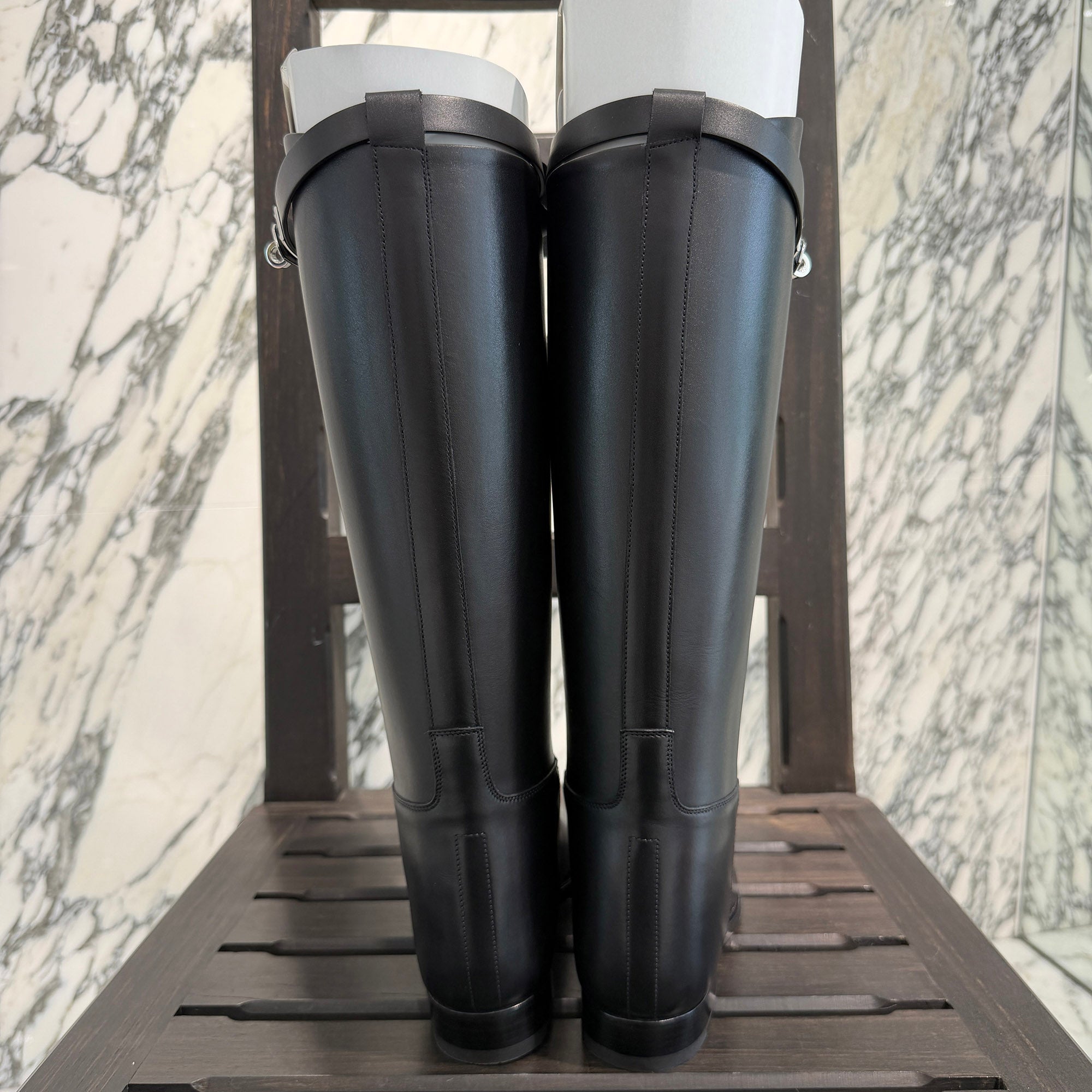HERMES Jumping Short Boots H042138ZG01340 Size 35 1/2 (約22.5cm～23.0cm) エルメス ジャンピング ショートブーツ サイズ35 1/2 (約22.5cm～23.0cm)