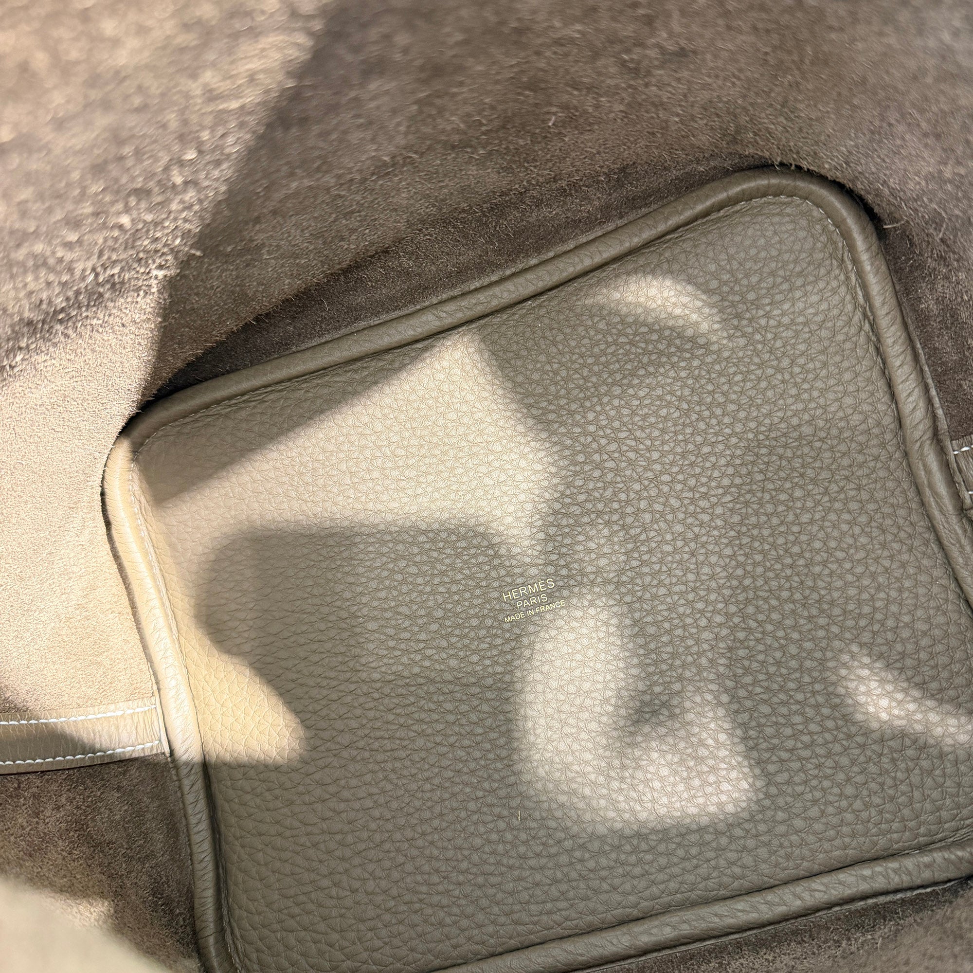HERMES Picotin Lock MM "Etoupe" G刻印 エルメス ピコタンロックMM "エトゥープ" ハンドバッグ G刻印