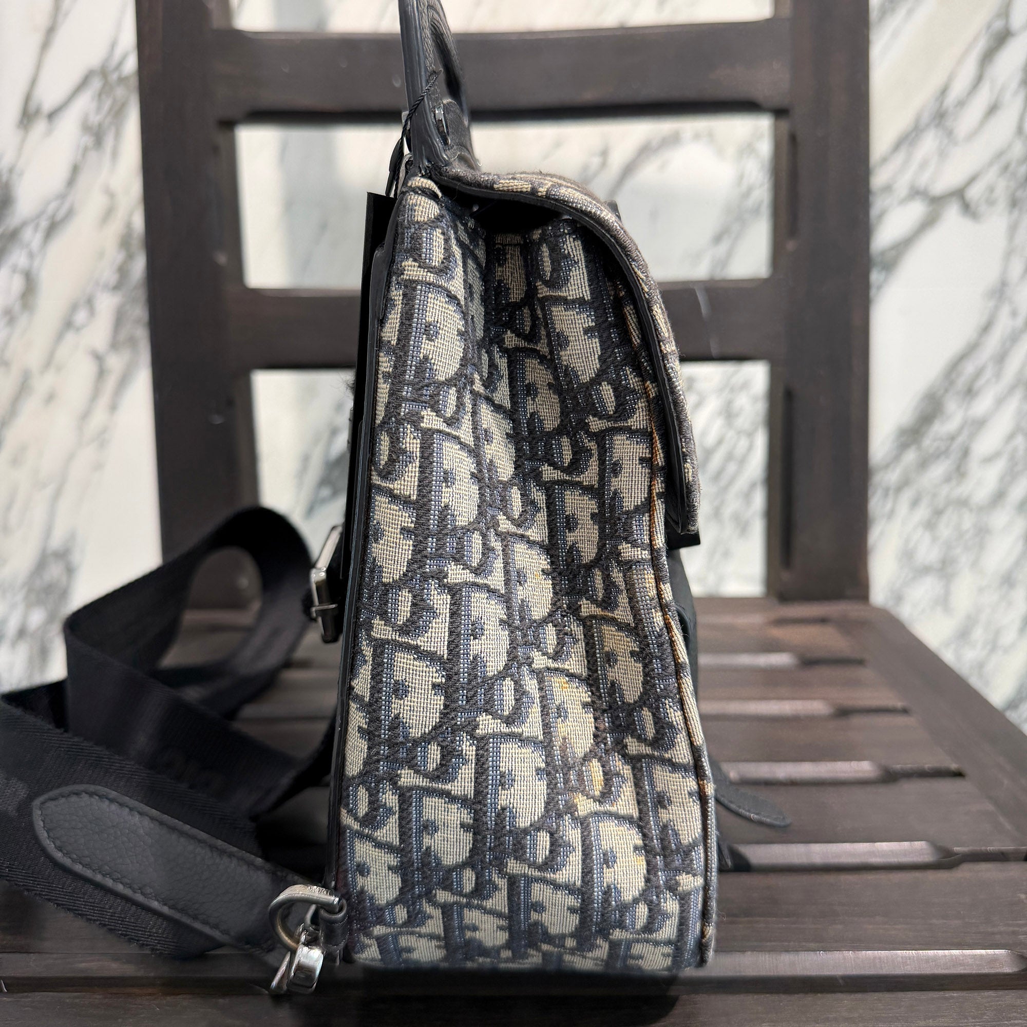 DIOR 2022AW Gallop Mini Sling Saddle Bag 1ADBO022YKS_H27E ディオール ギャロップ ミニ スリング サドル バッグ