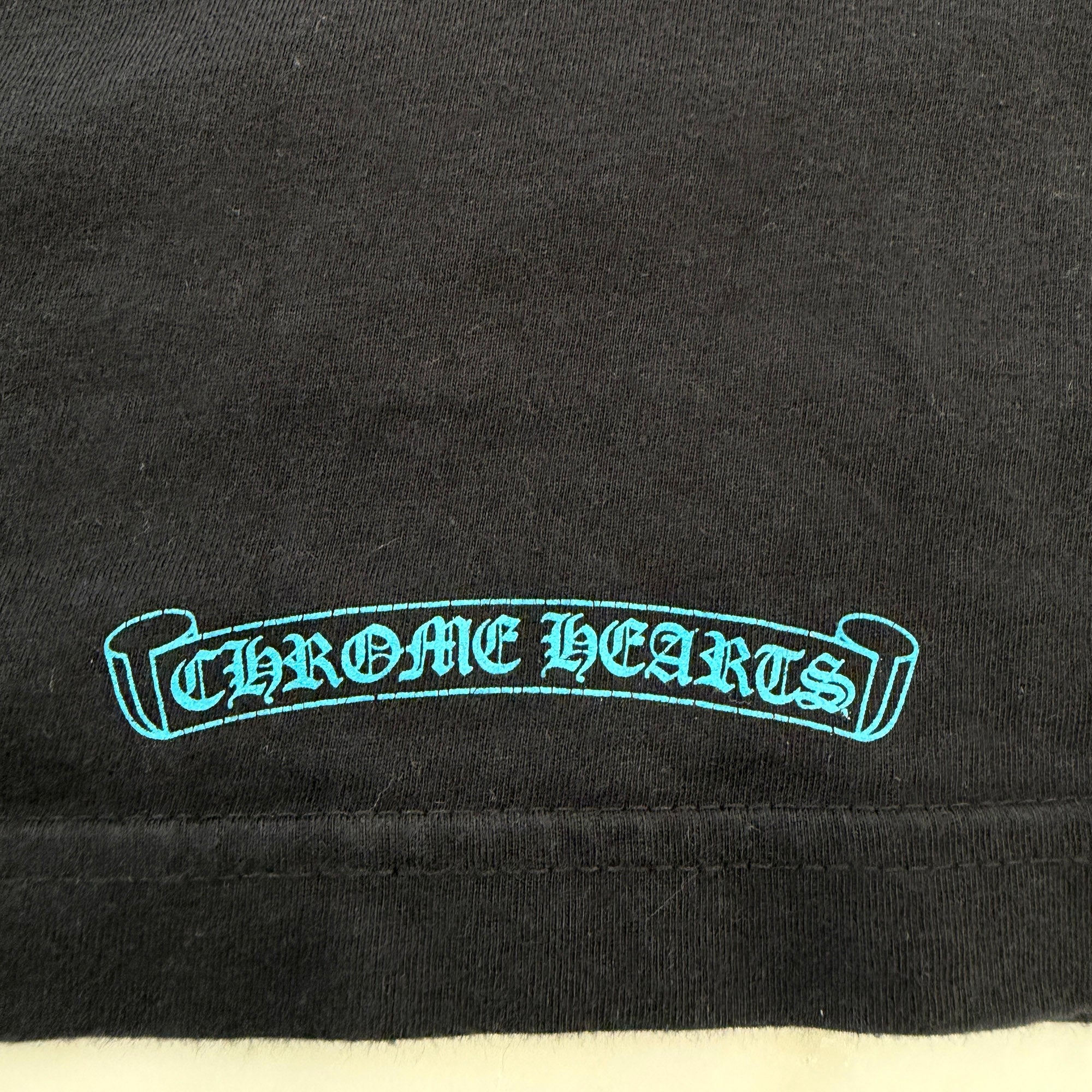 CHROME HEARTS 3 Blue Cross Tee Size L クロムハーツ 3 ブルークロス Tシャツ サイズL