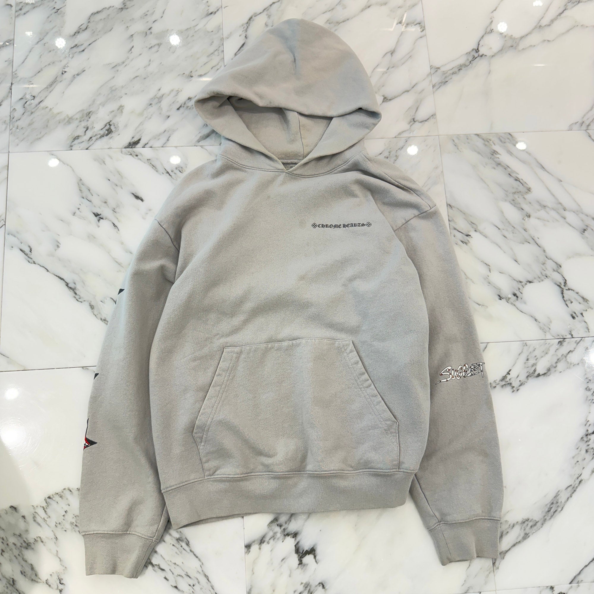 CHROME HEARTS × MATTY BOY SUGGEST Pullover Hoodie Size L クロムハーツ × マッティボーイ SUGGEST プルオーバーフーディー サイズL