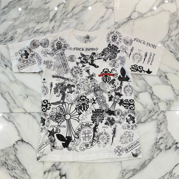 CHROME HEARTS Multi Motif Tee Size L クロムハーツ マルチモチーフ Tシャツ サイズL