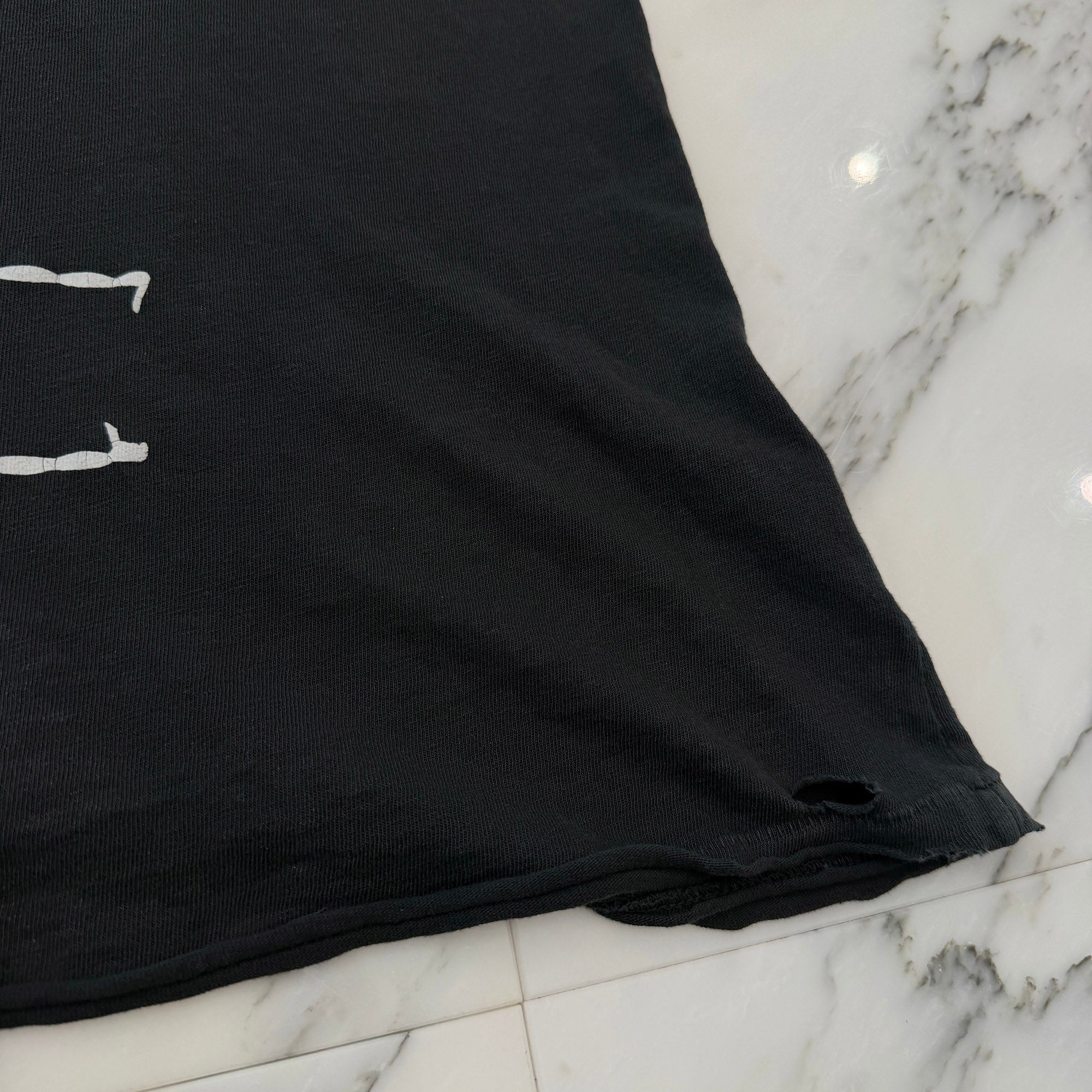 Enfants Riches Déprimés 2023SS "Sade Les Crimes De L'amour" Damage Tee Size XXL アンファン リッシュ デプリメ "シャーデ レ クリム ドゥ ラムール" ダメージ Tシャツ サイズXXL