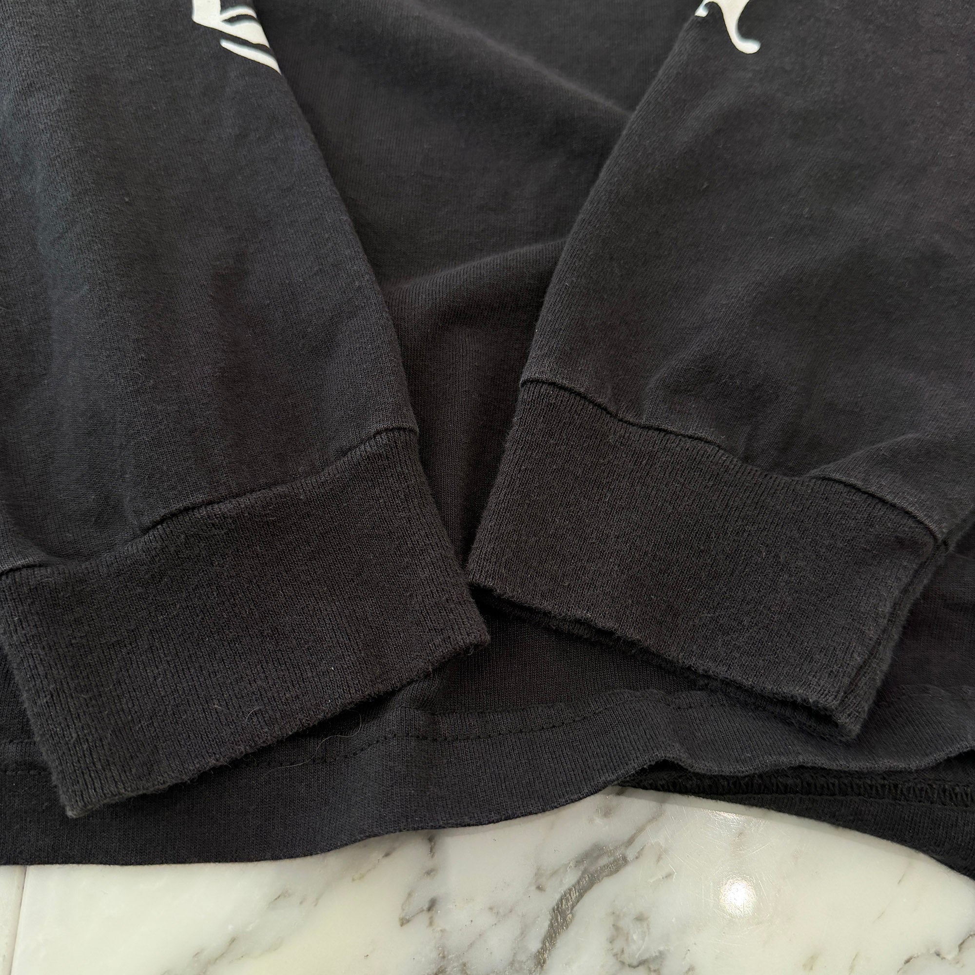 CHROME HEARTS Back Scroll Vertical Logo Long Sleeve Tee Size L クロムハーツ バック スクロール バーティカルロゴ ロングスリーブTシャツ サイズL