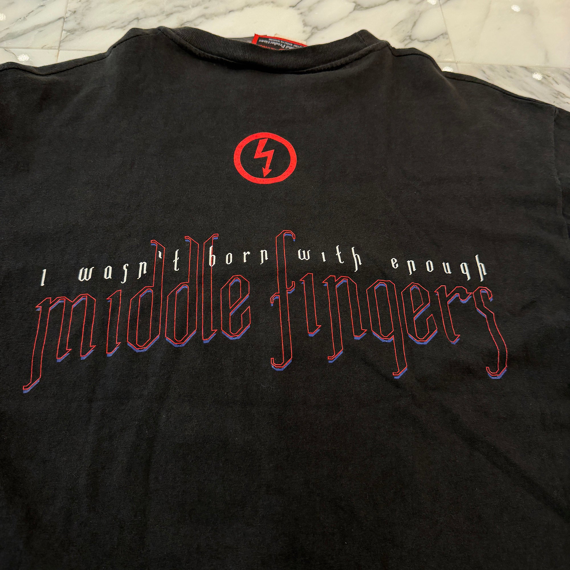 Vintage 90's MARILYN MANSON "Middle Fingers" Winterland S/S Tee Size L 90's マリリンマンソン "ミドル フィンガーズ" ウィンターランド社製 Tシャツ サイズL