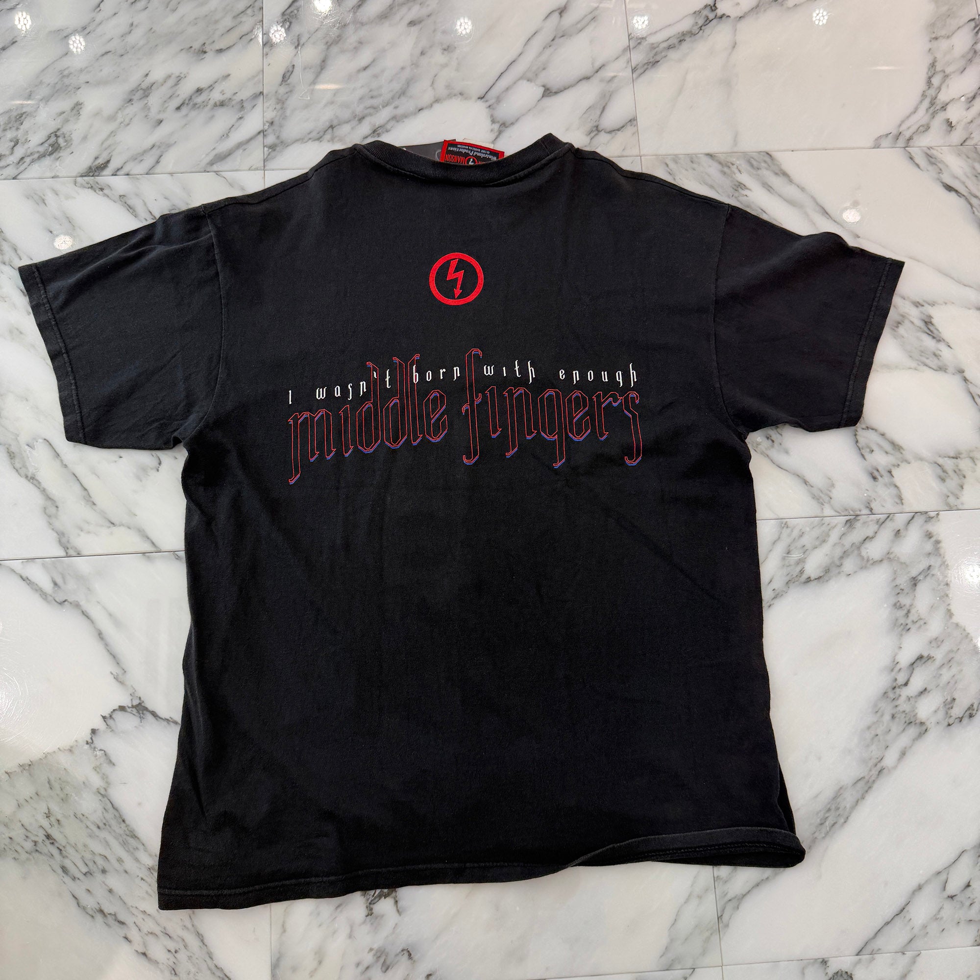 Vintage 90's MARILYN MANSON "Middle Fingers" Winterland S/S Tee Size L 90's マリリンマンソン "ミドル フィンガーズ" ウィンターランド社製 Tシャツ サイズL