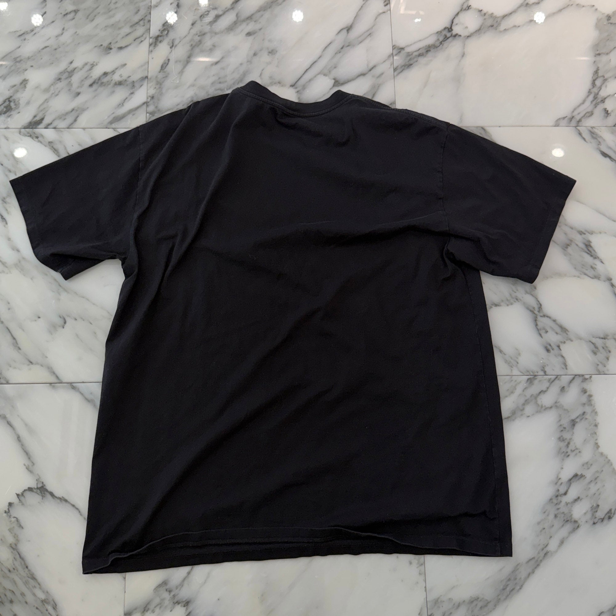 CELINE 2022SS Gradation Logo Cotton Tee 2X10B671Q Size L セリーヌ グラデーション ロゴ コットン Tシャツ サイズL