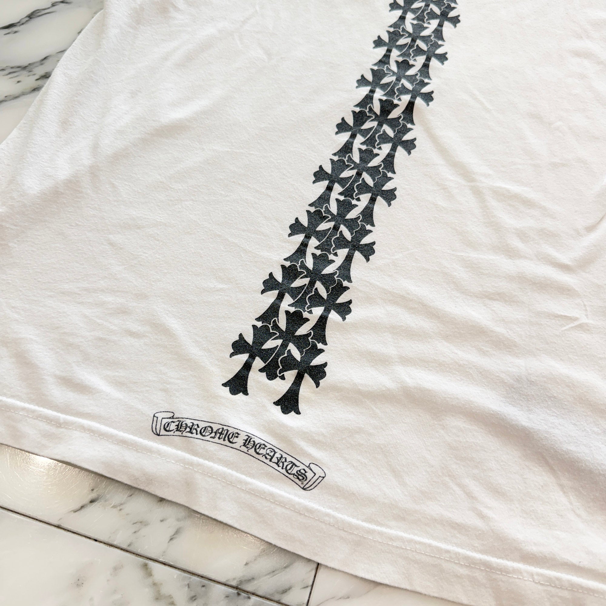 CHROME HEARTS Tire Track Tee Size L クロムハーツ タイヤトラック Tシャツ サイズL