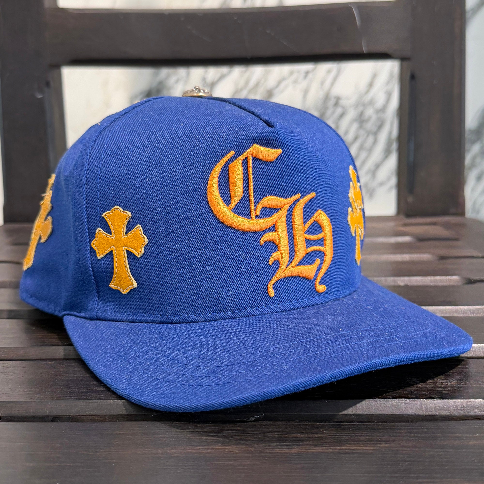 CHROME HEARTS Cemetery Cross Patch Trucker Cap Size ONE SIZE (53-60) クロムハーツ セメタリークロスパッチトラッカーキャップ サイズONE SIZE (53-60)