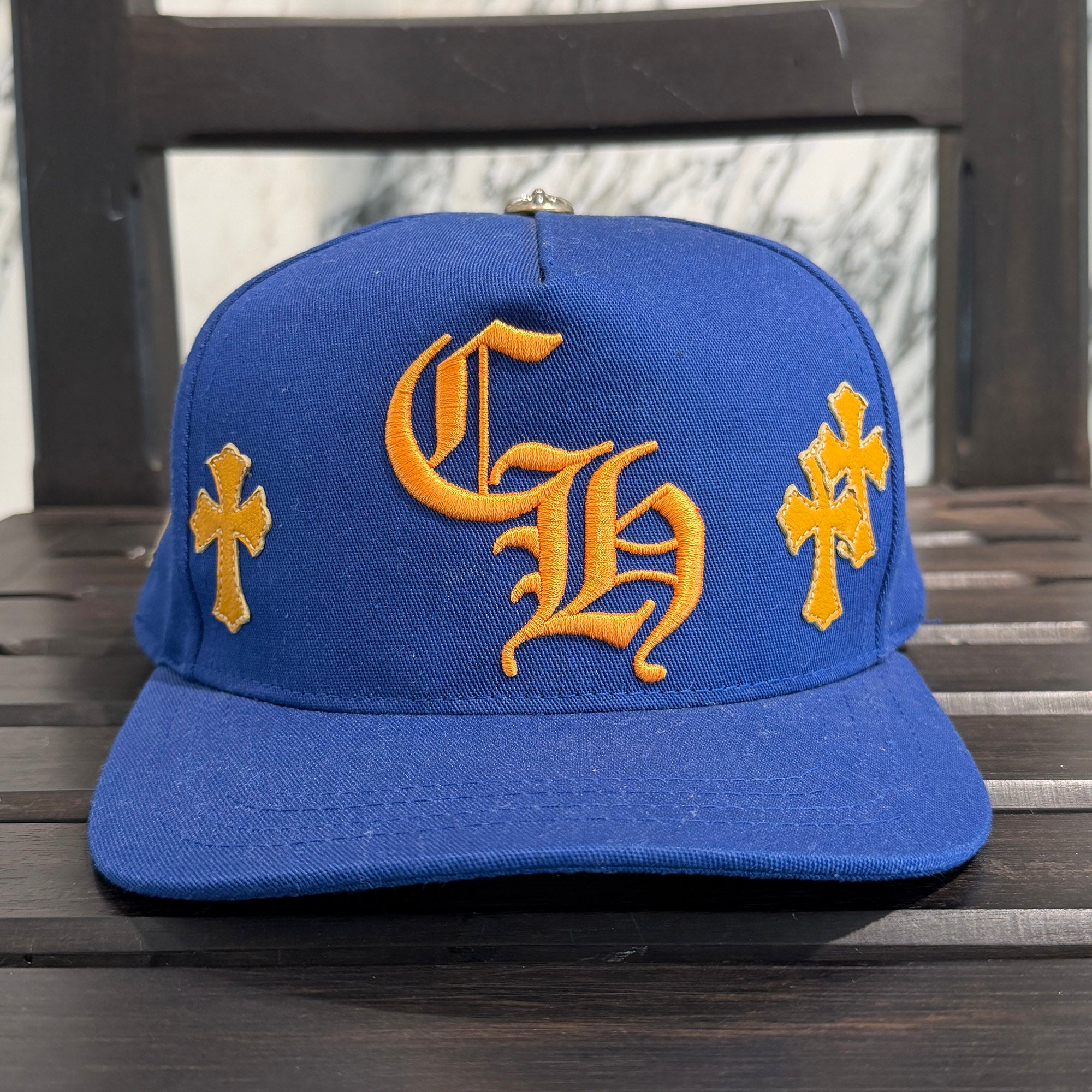 CHROME HEARTS Cemetery Cross Patch Trucker Cap Size ONE SIZE (53-60) クロムハーツ セメタリークロスパッチトラッカーキャップ サイズONE SIZE (53-60)