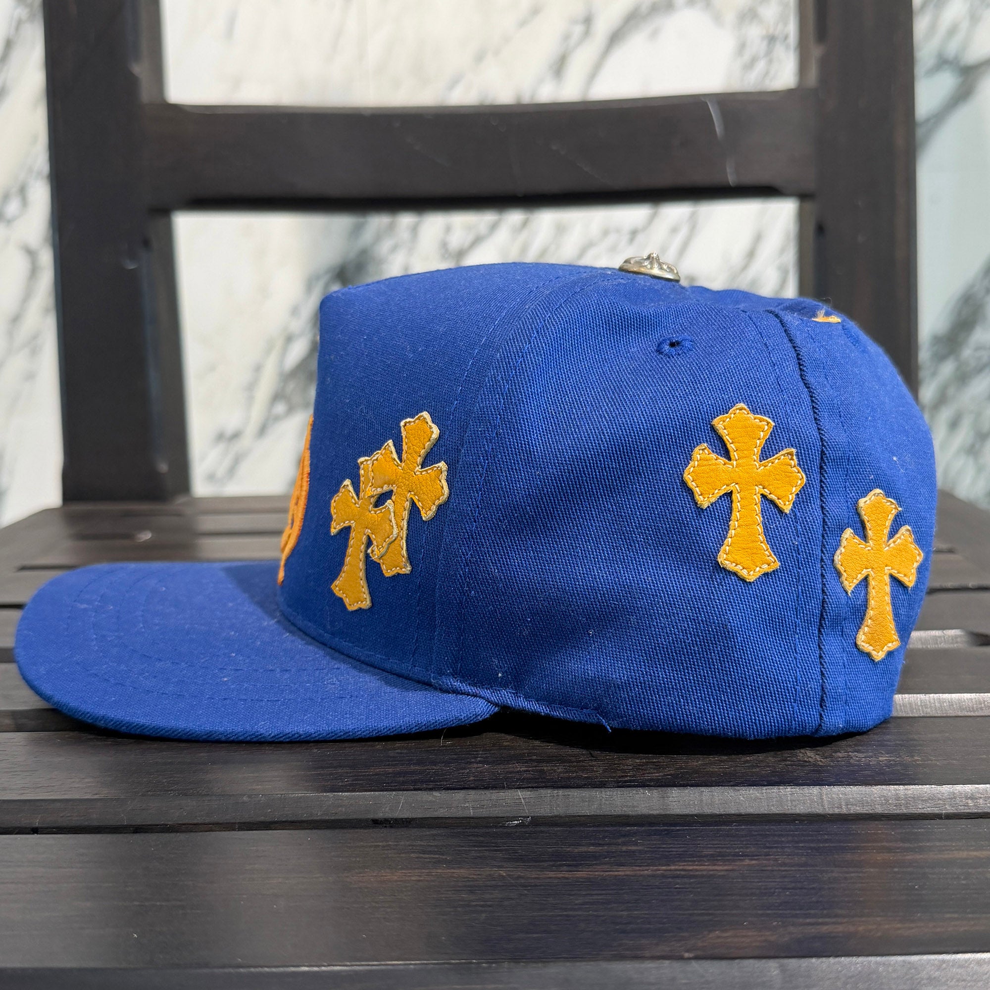 CHROME HEARTS Cemetery Cross Patch Trucker Cap Size ONE SIZE (53-60) クロムハーツ セメタリークロスパッチトラッカーキャップ サイズONE SIZE (53-60)