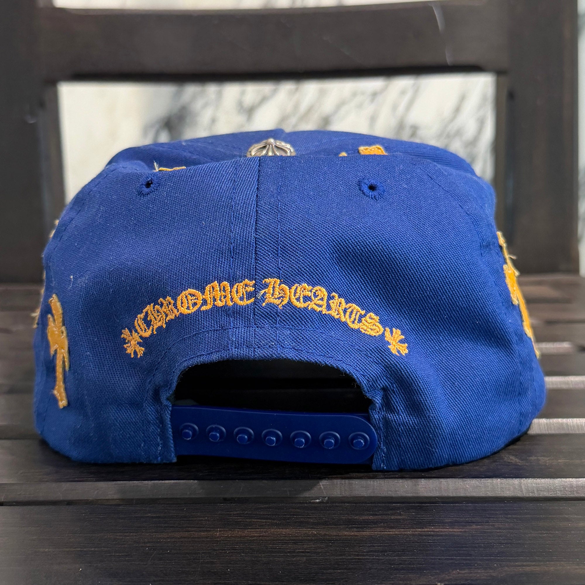 CHROME HEARTS Cemetery Cross Patch Trucker Cap Size ONE SIZE (53