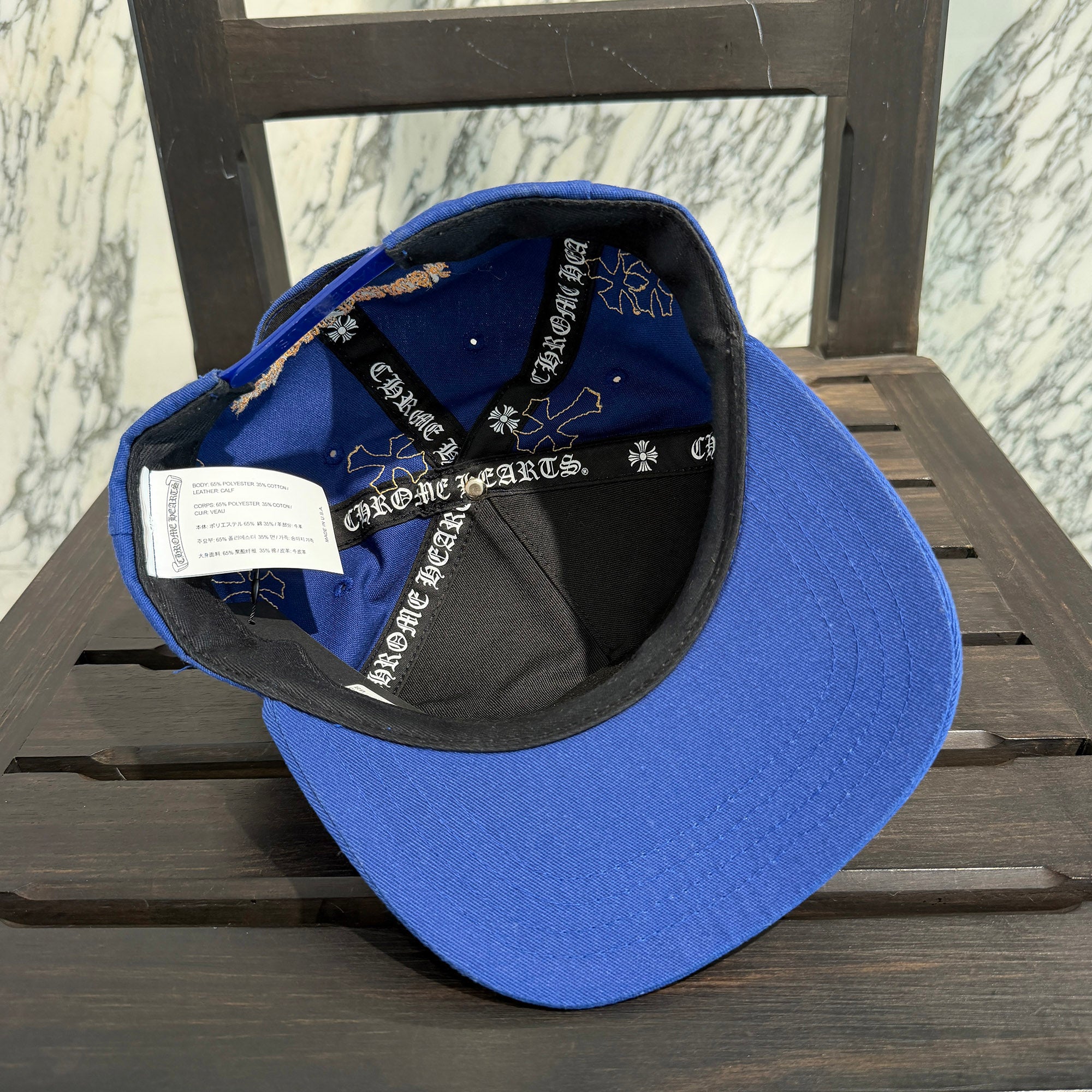 CHROME HEARTS Cemetery Cross Patch Trucker Cap Size ONE SIZE (53-60) クロムハーツ セメタリークロスパッチトラッカーキャップ サイズONE SIZE (53-60)