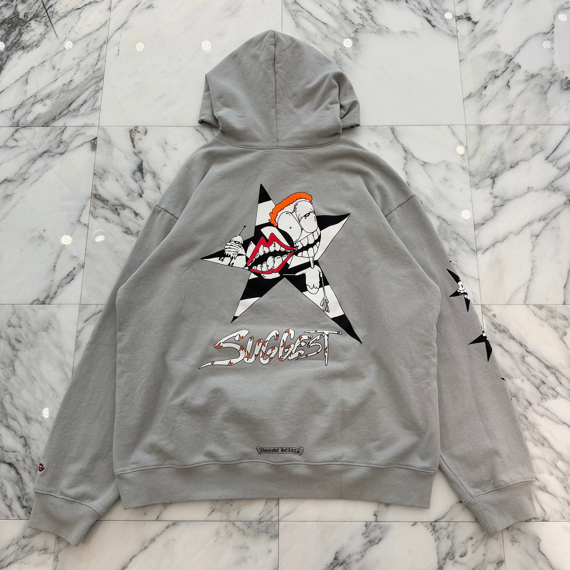 CHROME HEARTS × MATTY BOY SUGGEST Pullover Hoodie Size XXL クロムハーツ × マッティボーイ SUGGEST プルオーバーフーディー サイズXXL