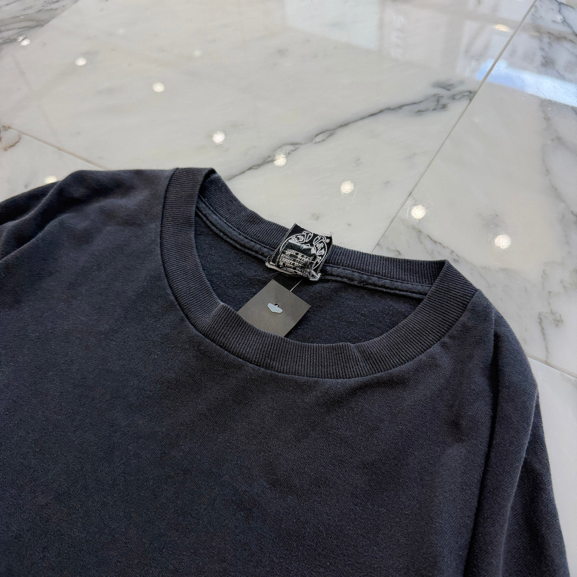 CHROME HEARTS Los Angeles Limited Back T-Bar Logo Fuck You Print Long Sleeve Tee Size L クロムハーツ ロサンゼルス限定 バックTバーロゴ ファックユー プリントロングスリーブTシャツ サイズL