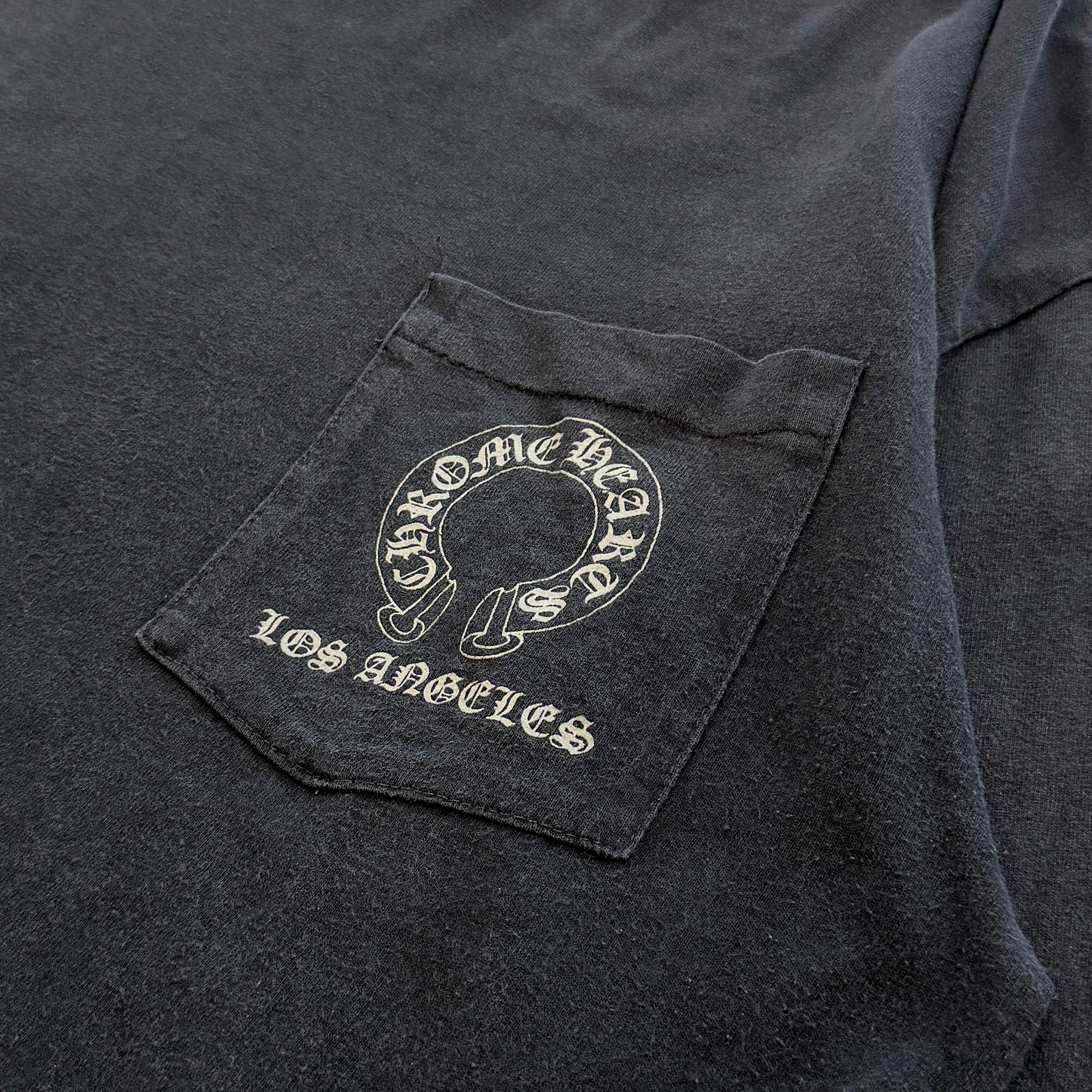 CHROME HEARTS Los Angeles Limited Back T-Bar Logo Fuck You Print Long Sleeve Tee Size L クロムハーツ ロサンゼルス限定 バックTバーロゴ ファックユー プリントロングスリーブTシャツ サイズL