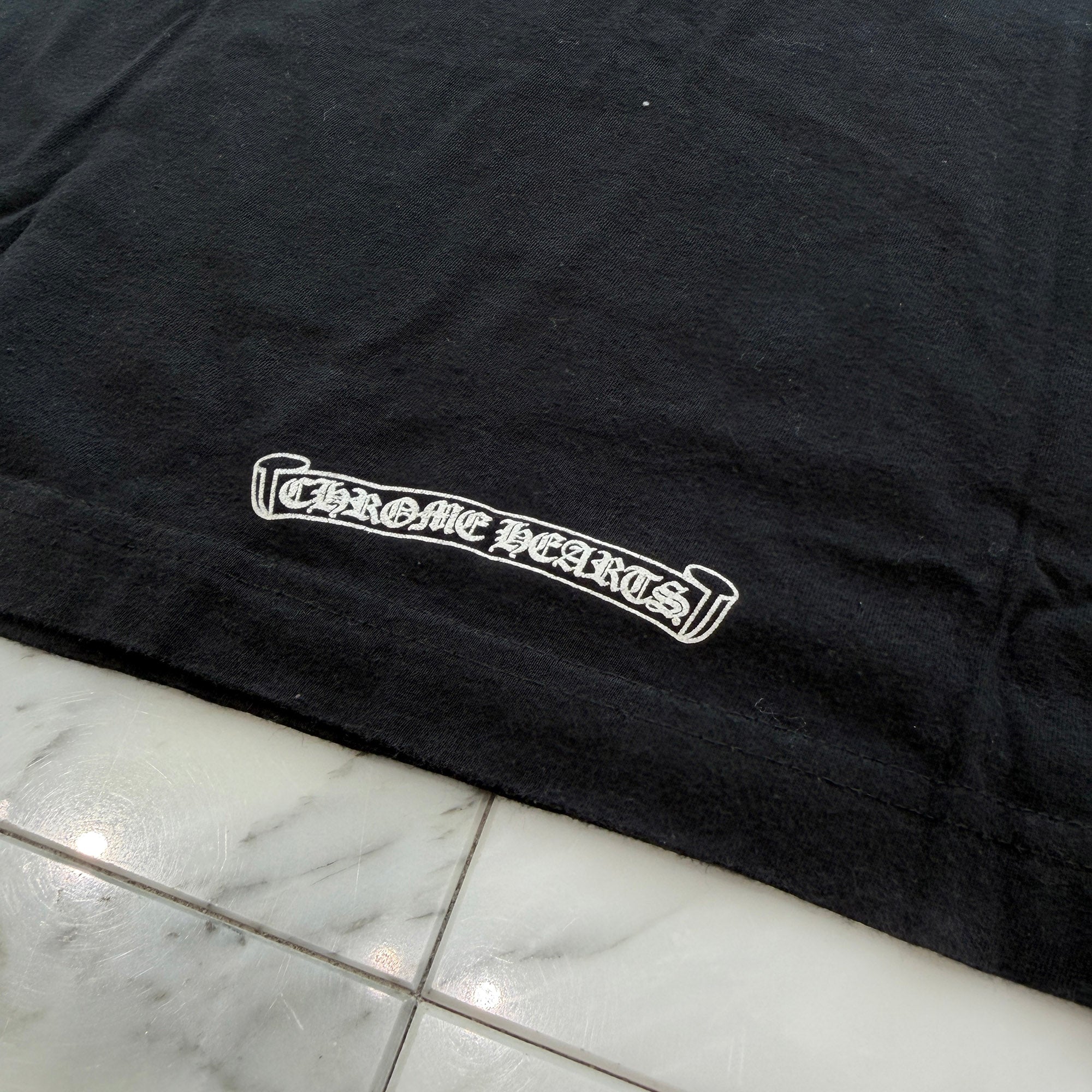 CHROME HEARTS Back Scroll Tee Size M クロムハーツ バックスクロール Tシャツ サイズM